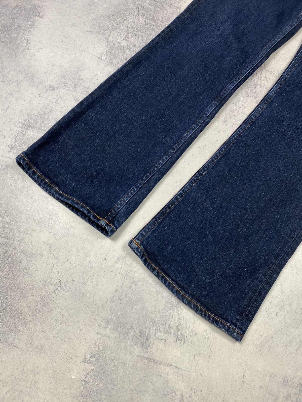 Polo Ralph Lauren × Ralph Lauren × Vintage Vintage Polo Ralph Lauren Flared Bootcut Denim Jeans Y2K Size 29" - 9 Thumbnail
