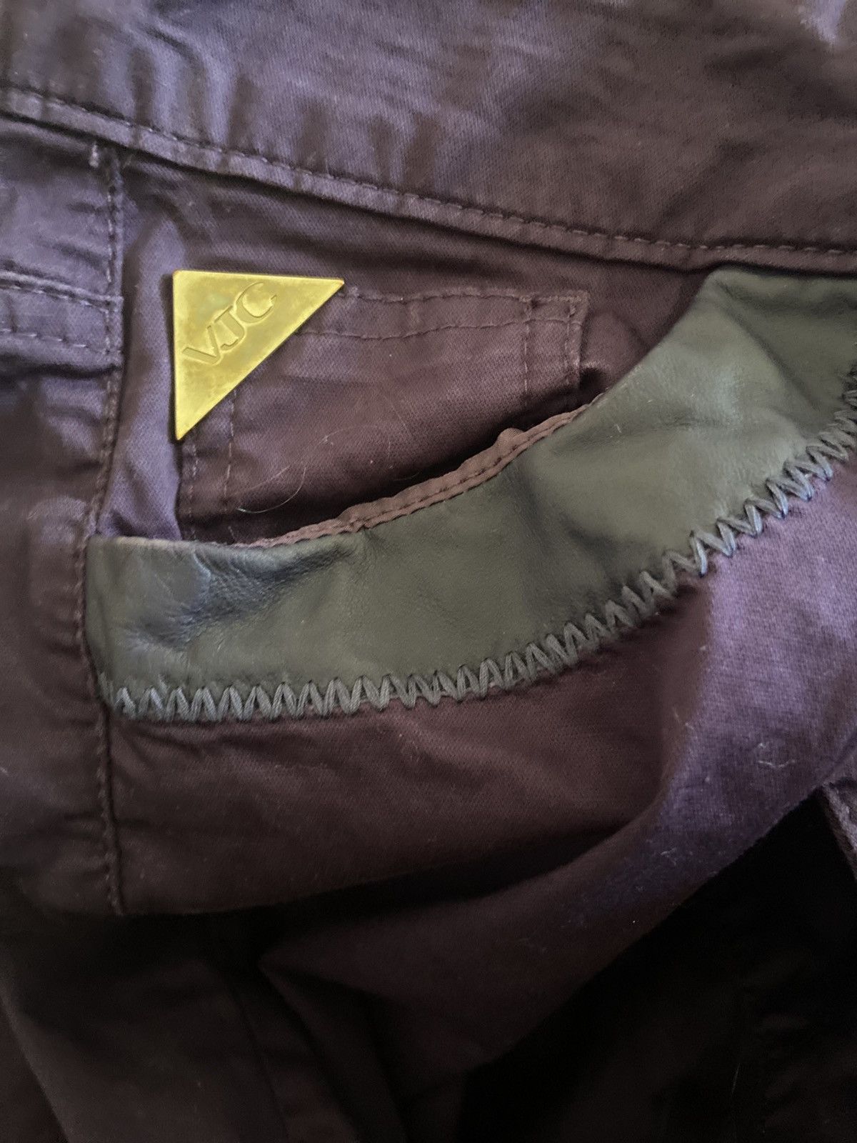 Designer × Versace × Vintage Vintage Deadstock 2005 Versace Trousers Italy 26UK IT40 Size 27" / US 4 / IT 40 - 9 Thumbnail
