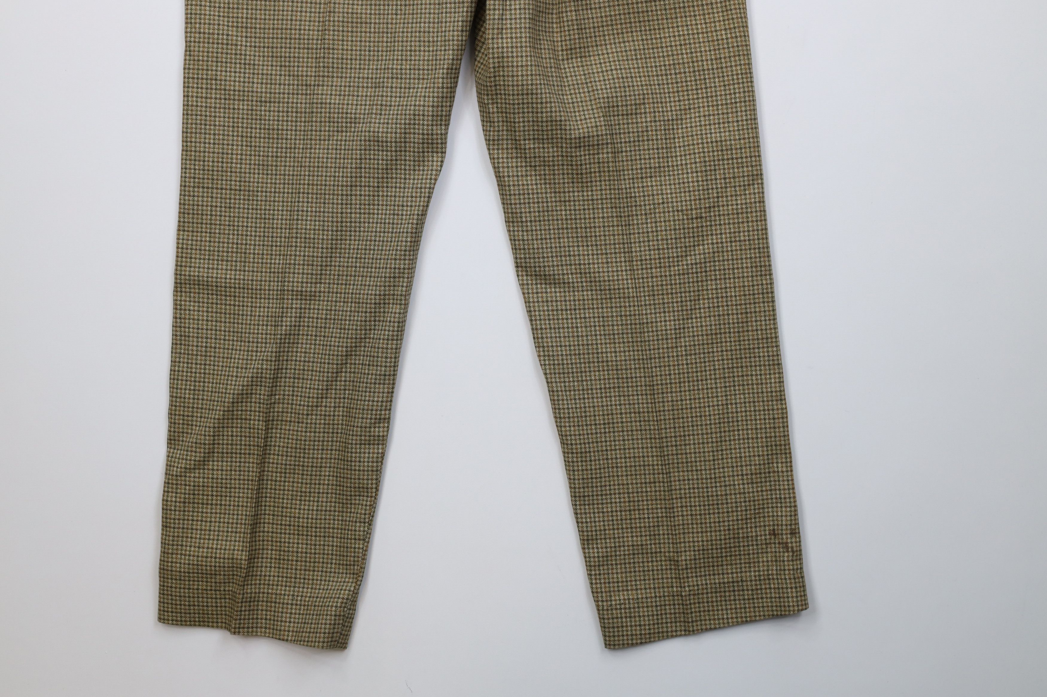 Vintage Vintage 50s Streetwear Straight Leg Chino Pants Plaid USA Size US 28 / EU 44 - 11 Thumbnail