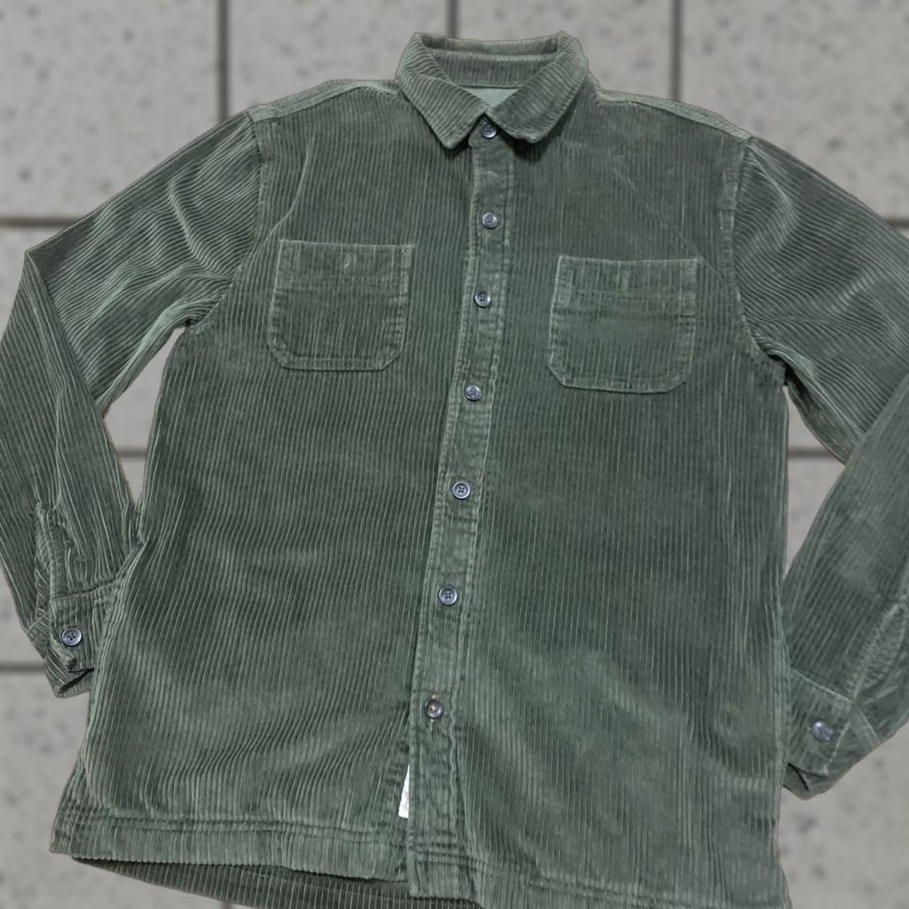 Weatherproof Weatherproof VTG 90s Corduroy Jacket Mens M Green Button Coat Shacket Grunge M Size M / US 6-8 / IT 42-44 - 1 Thumbnail