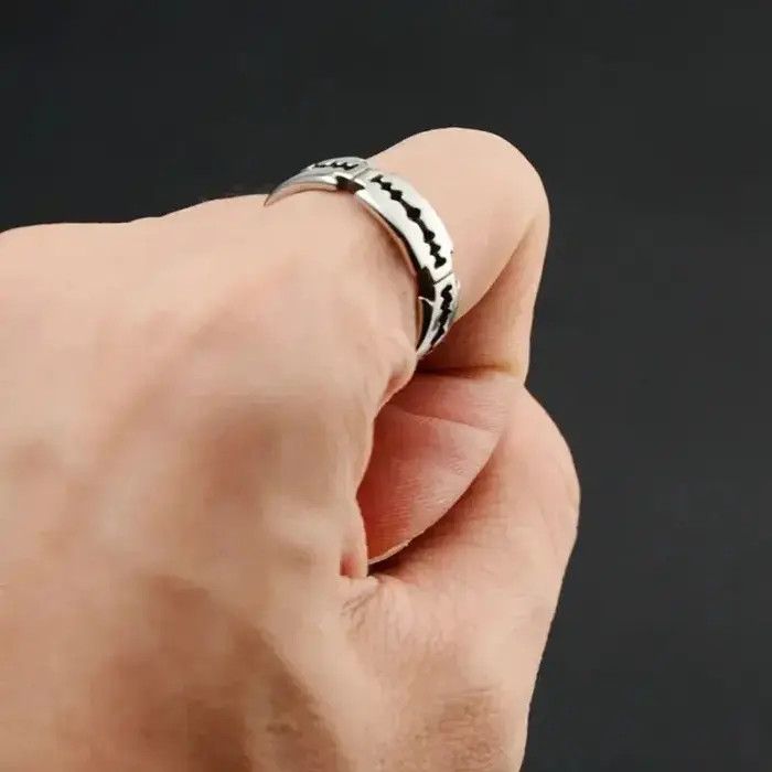 Jewelry Razor Blade Ring Size ONE SIZE - 2 Thumbnail