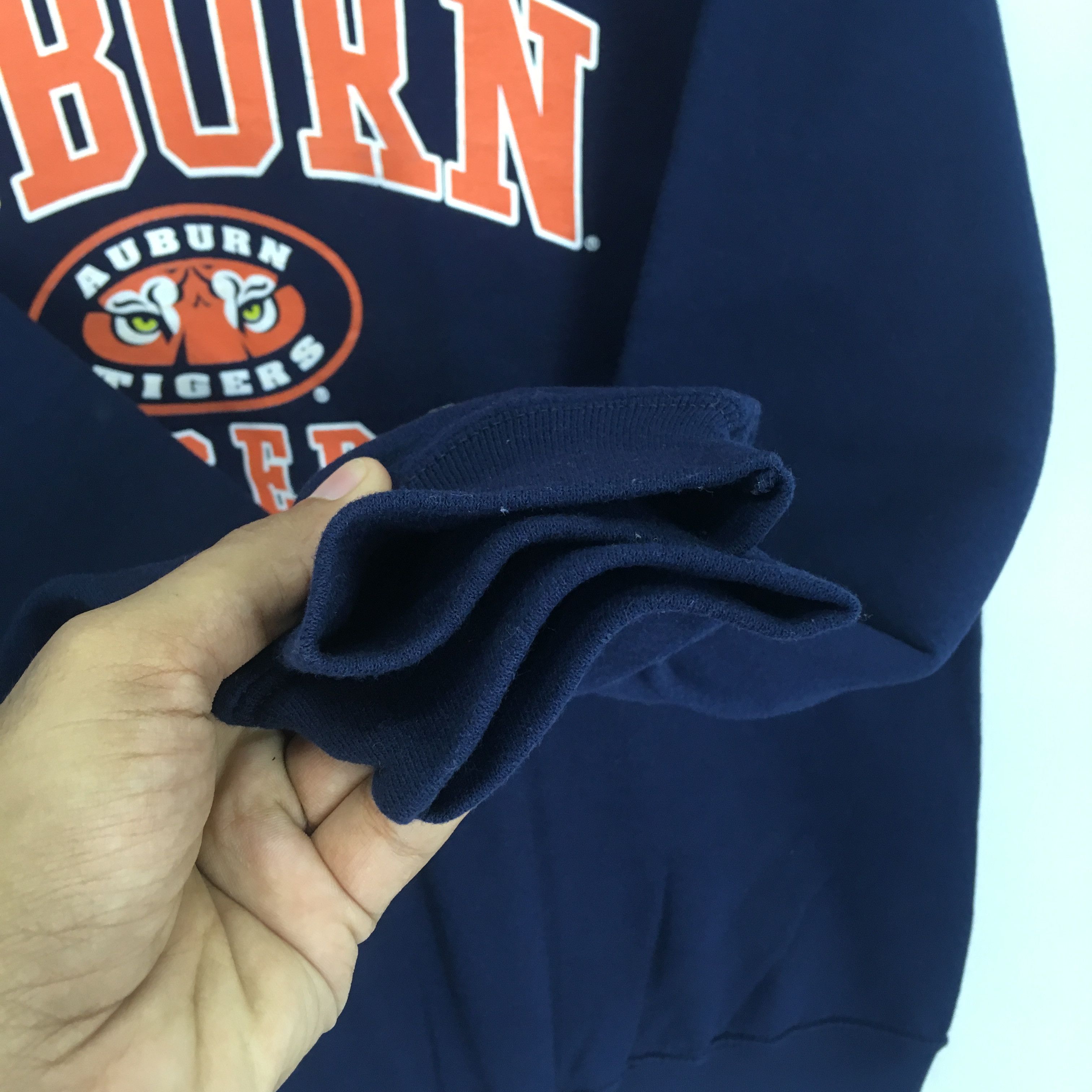 Auburn Sportswear Vintage 90s Auburn Tigers Blue Sweatshirt - 484 Size US M / EU 48-50 / 2 - 6 Thumbnail