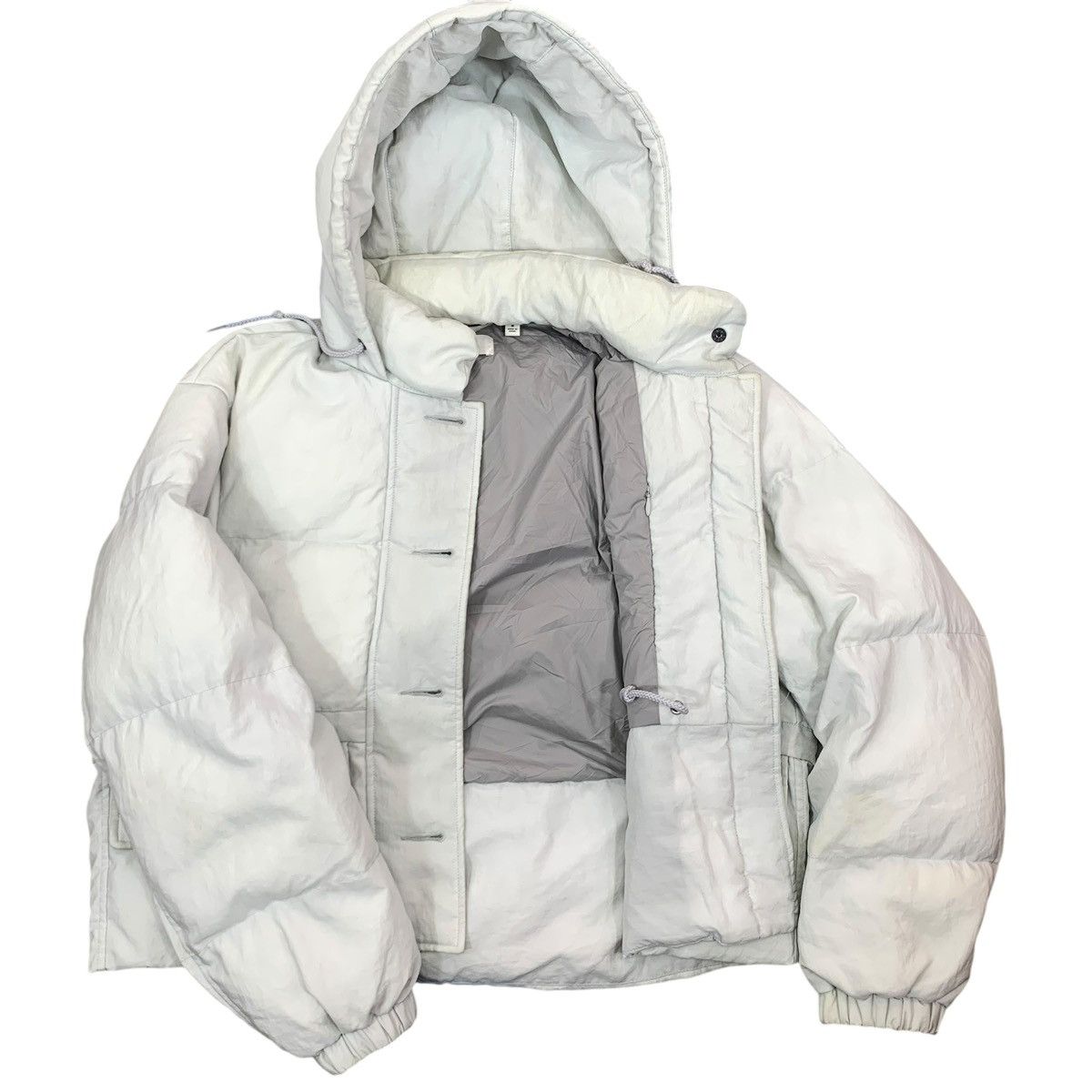 Lemaire × Uniqlo VINTAGE UNIQLO U BOMBER PUFFER HOODED JACKET Size US M / EU 48-50 / 2 - 2 Thumbnail