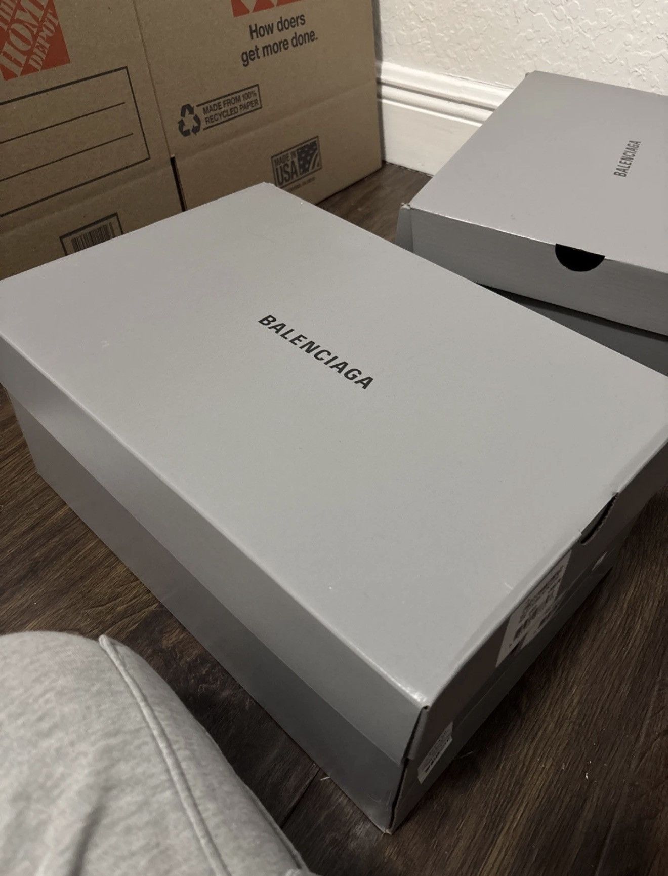 Balenciaga Balenciaga 10XL T7 Blanco/Gris/Negro 792778W2MV2 Auténtico Size US 7 / EU 40 - 9 Thumbnail