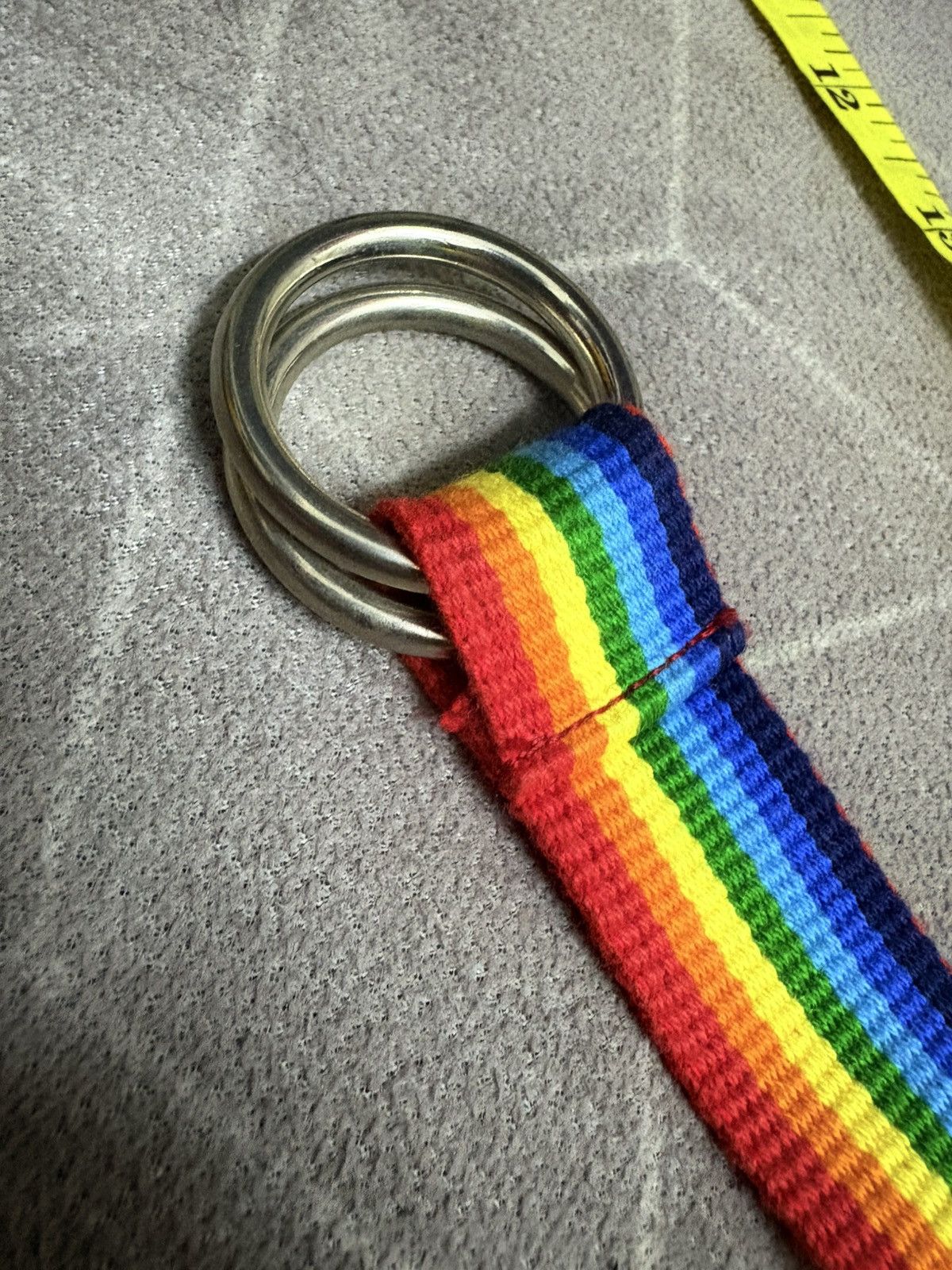 Hysteric Glamour 🔥HOT🔥 VINTAGE HYSTERIC GLAMOUR RAINBOW BELT VERY RARE Size 40 - 6 Thumbnail