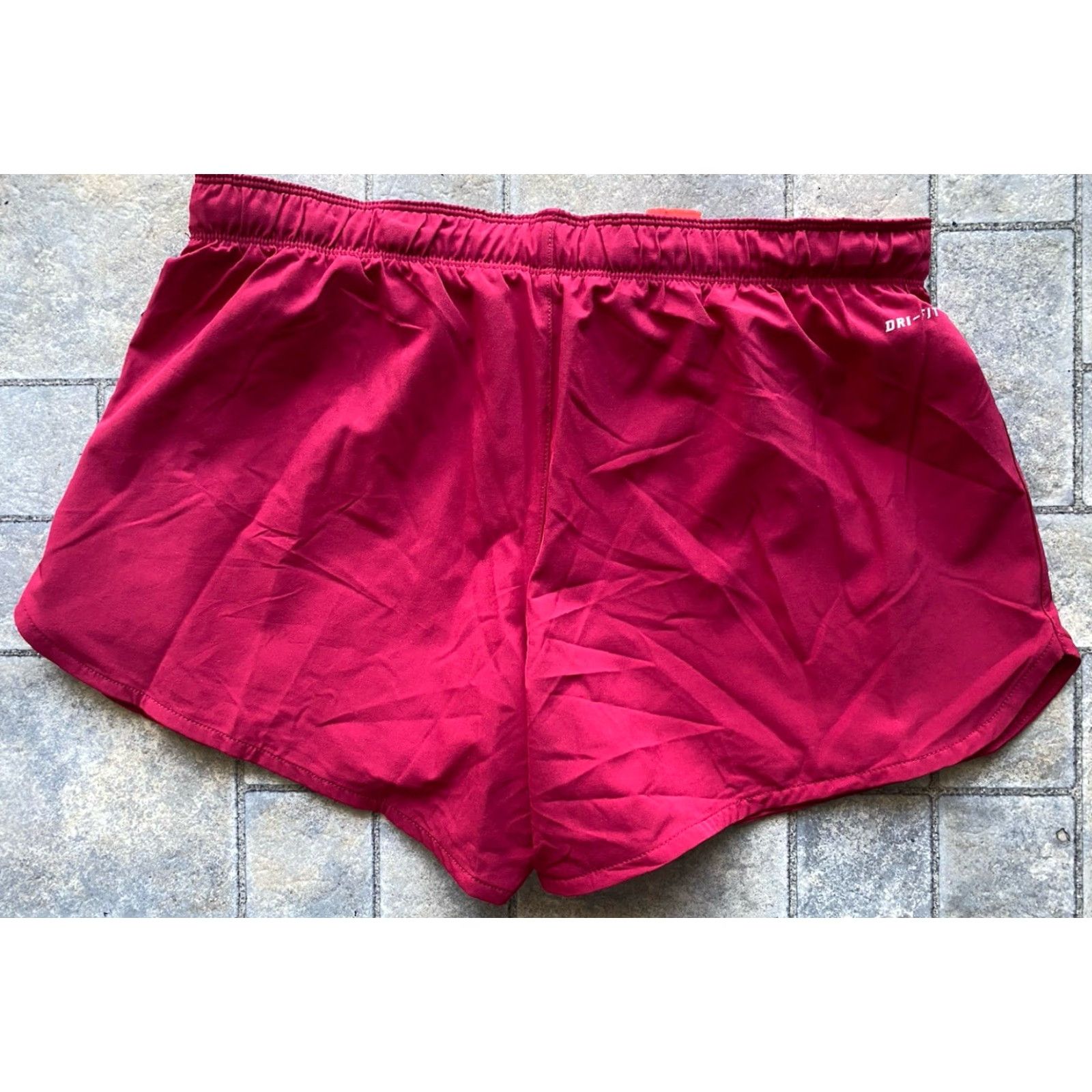 Nike Nike Dri-Fit Women Training Shorts M Red/Orange 904286-620 NWT New Size 32" / US 10 / IT 46 - 2 Thumbnail