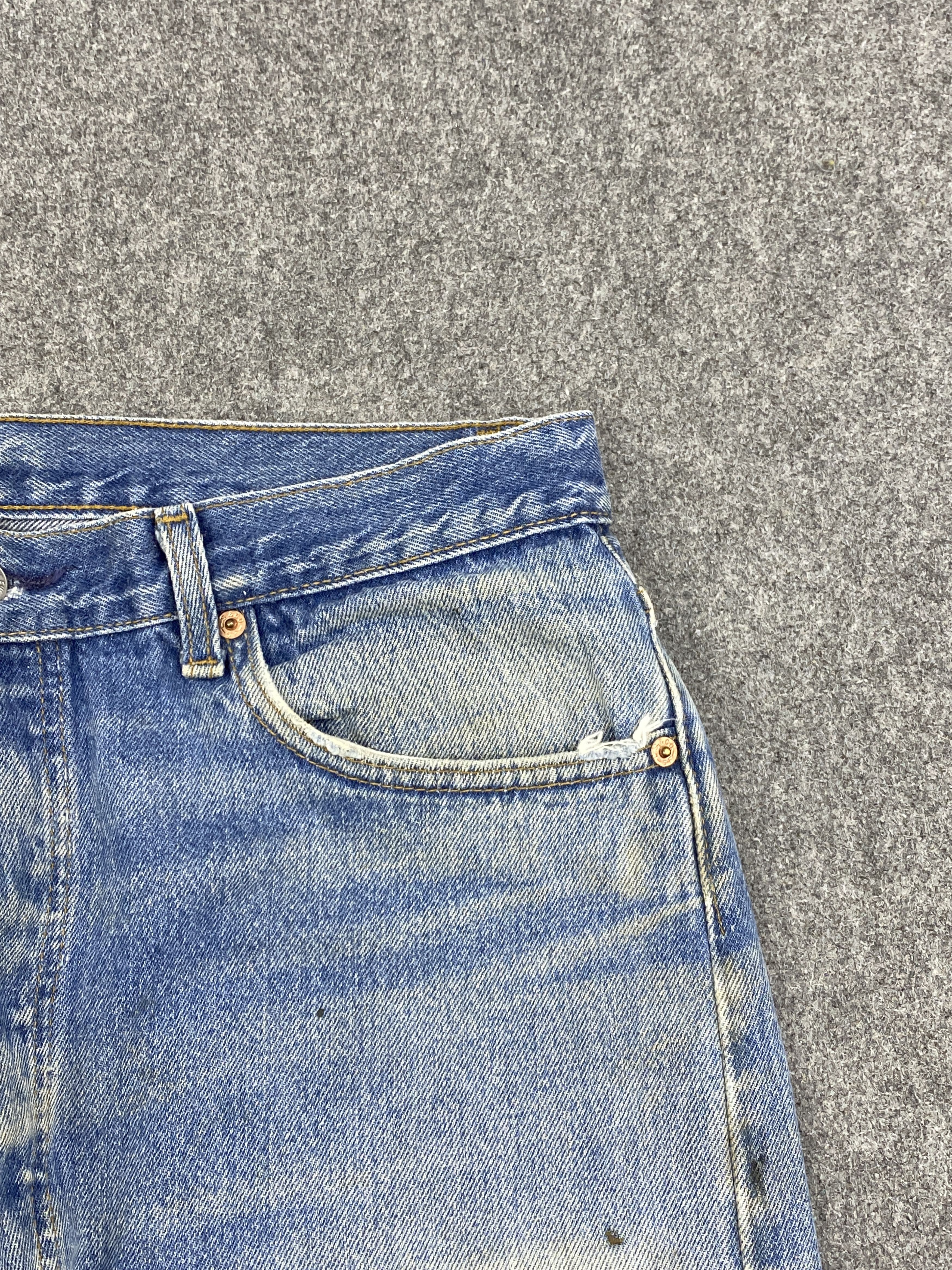 Levi's × Vintage Vintage 90s Levi's 501 Rusty Denim Size US 34 / EU 50 - 13 Thumbnail