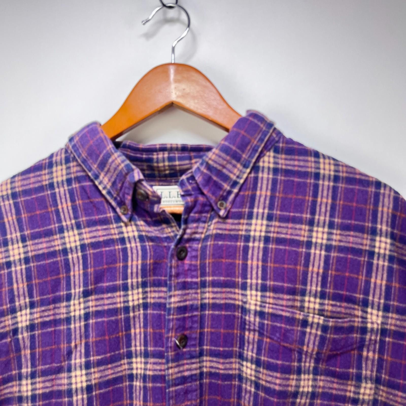 L.L. Bean Vintage 90s LL Bean Plaid Button Up Long Sleeve Shirt 2XL Size US XXL / EU 58 / 5 - 3 Thumbnail