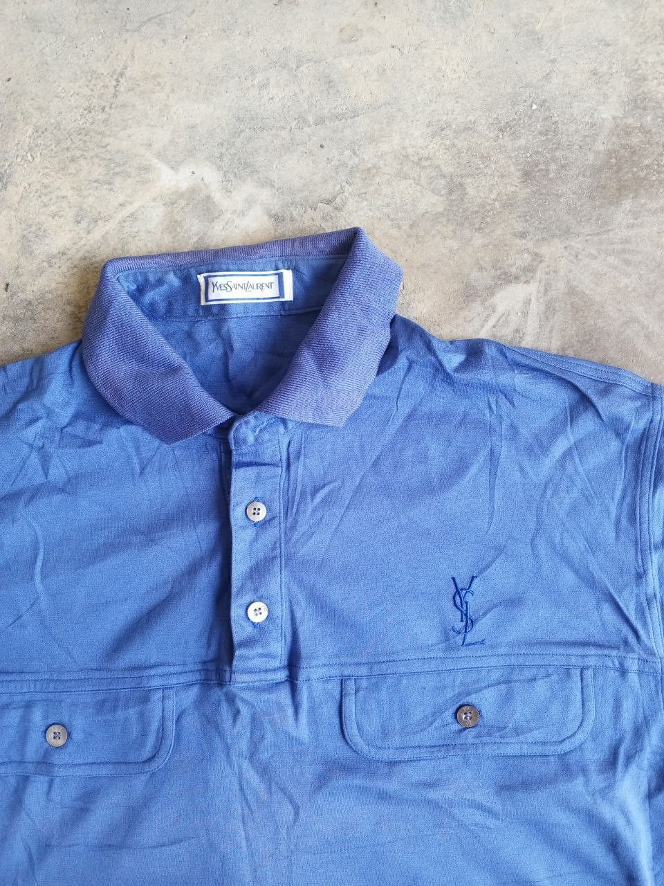 Vintage × Yves Saint Laurent Ysl polo two pocket rare Size US L / EU 52-54 / 3 - 8 Thumbnail