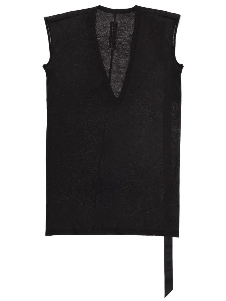 Rick Owens Drkshdw RICK OWENS DRKSHDW T-SHIRT "DYLAN T" - BLACK Size US M / EU 48-50 / 2 - 1 Thumbnail