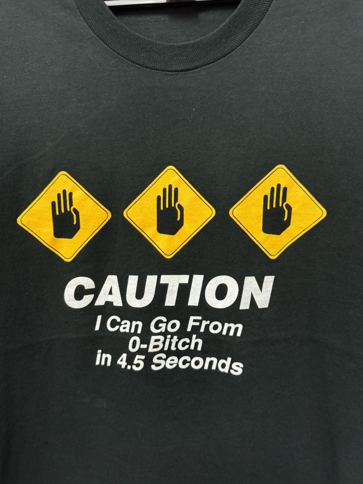 Vintage Vintage 90’s Bitch Tee Size US L / EU 52-54 / 3 - 2 Thumbnail