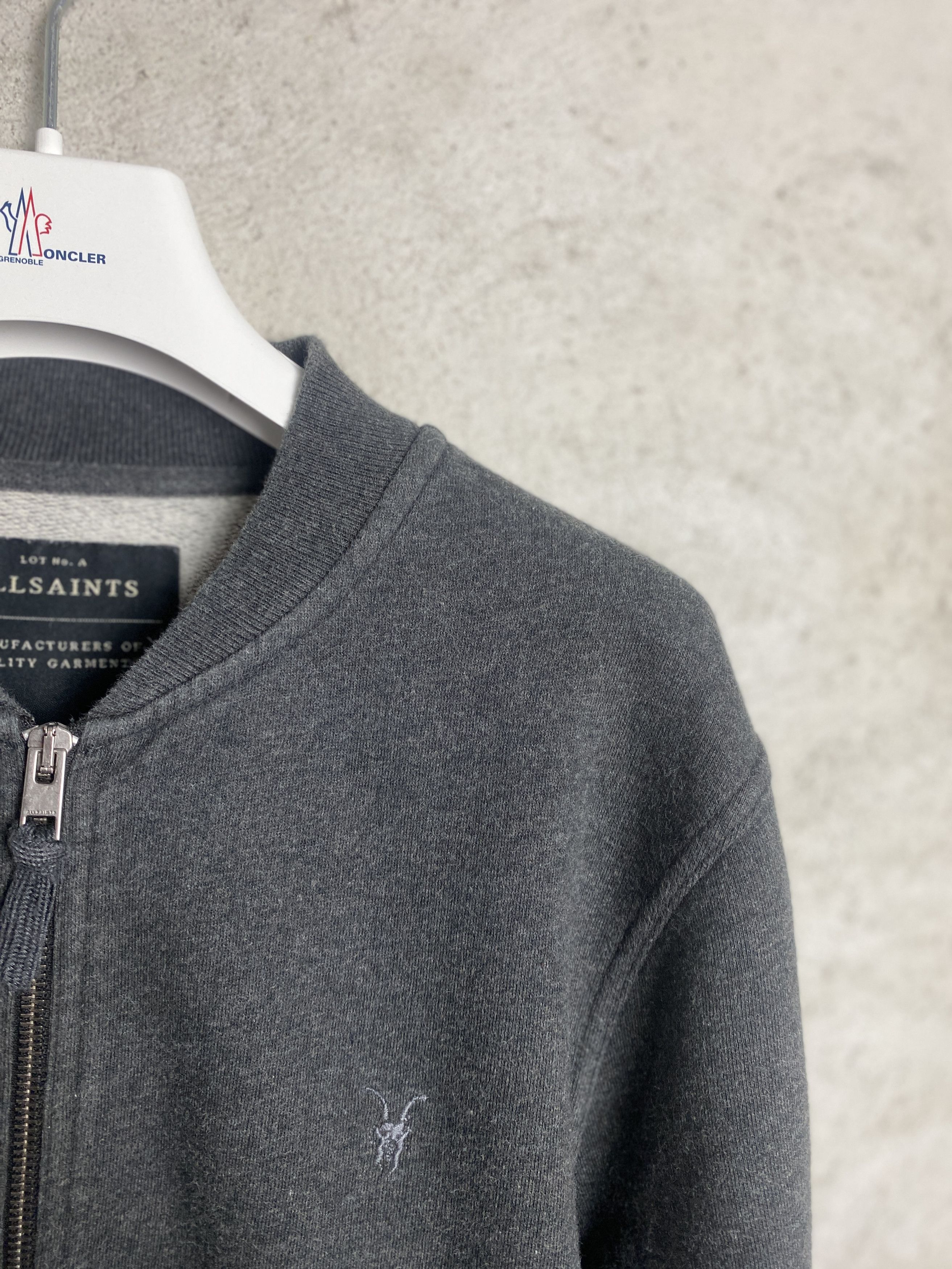 Allsaints Allsaints Oldsen Bomber zip-up sweatshirt casual Size US M / EU 48-50 / 2 - 2 Thumbnail