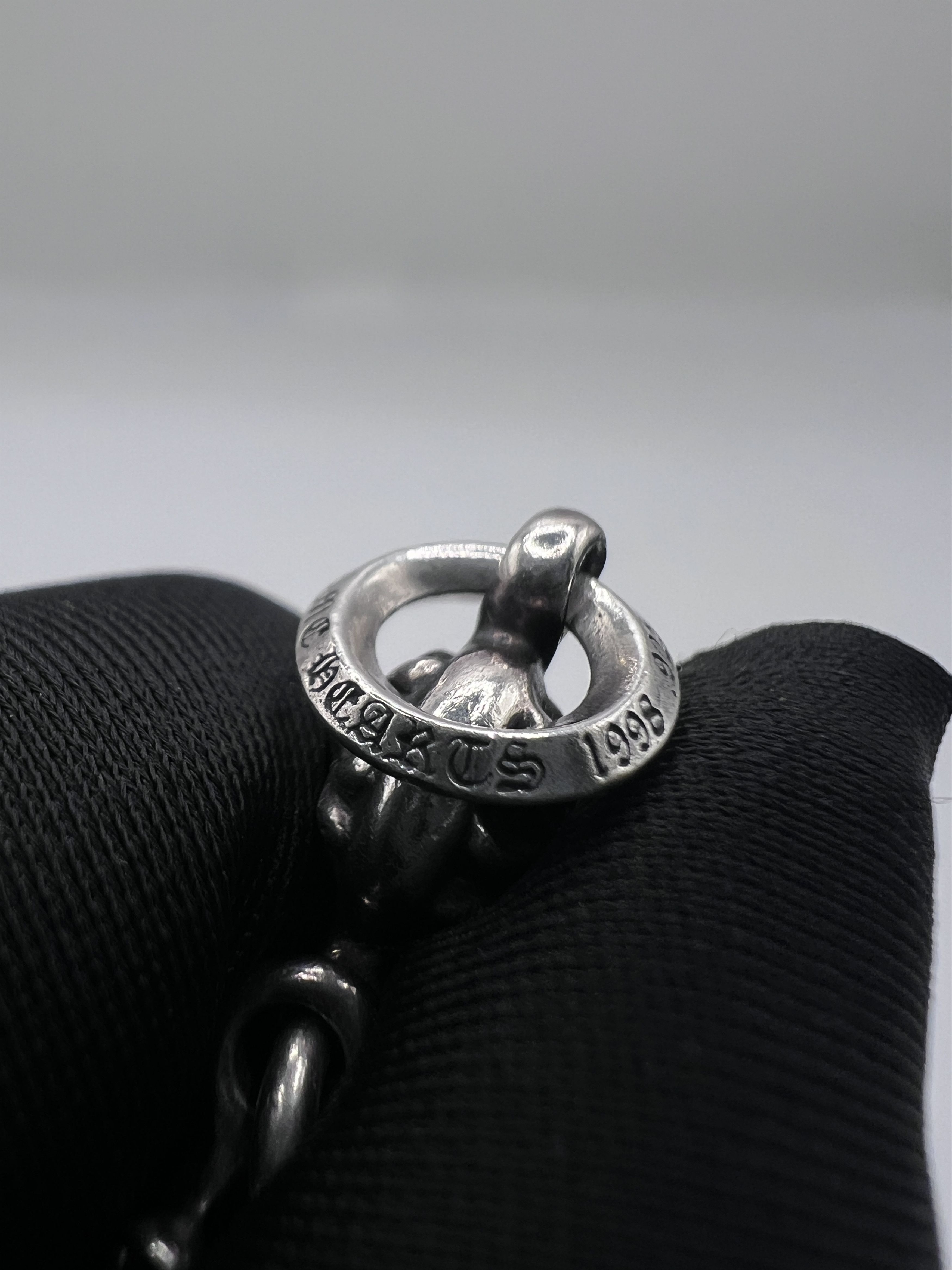 Chrome Hearts Chrome Hearts 1 Ball TINY CROSS Pendant With Ball Chain Size ONE SIZE - 8 Thumbnail