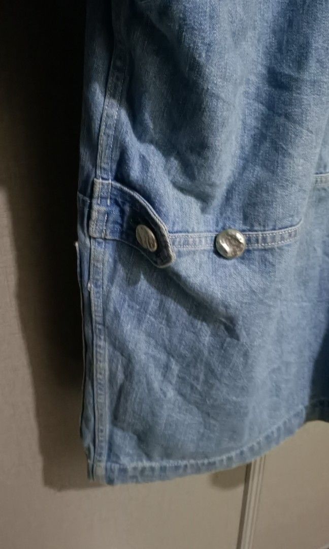 Issey Miyake 🔥 Issey Miyake Plantation Faded Denim Chore Jacket M Size US M / EU 48-50 / 2 - 5 Thumbnail