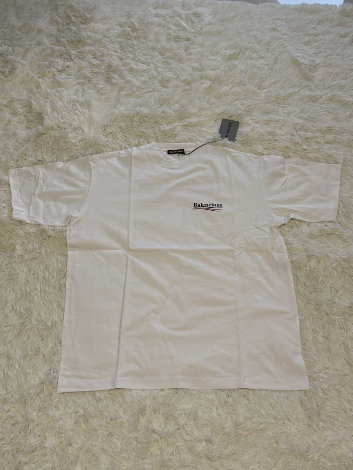 Balenciaga Balenciaga white t shirt Size US S / EU 44-46 / 1 - 2 Thumbnail