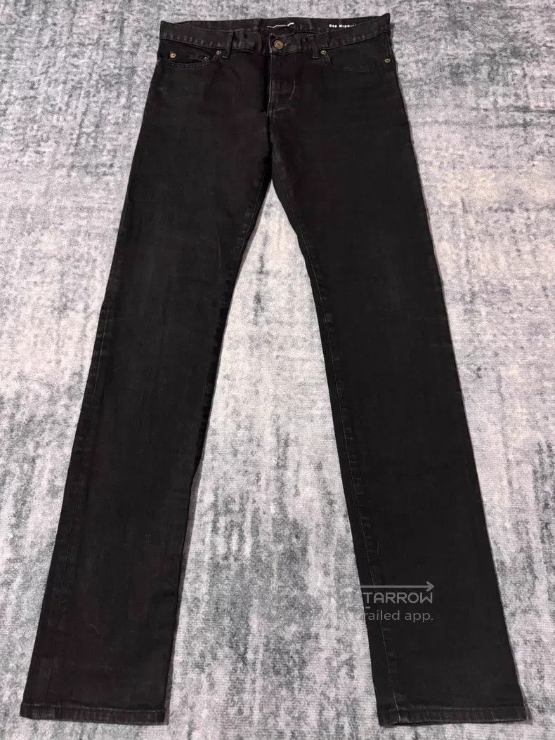 Saint Laurent Paris Saint Laurent Paris Stretch Tight Basic Denim Jeans Size US 32 / EU 48 - 1 Thumbnail