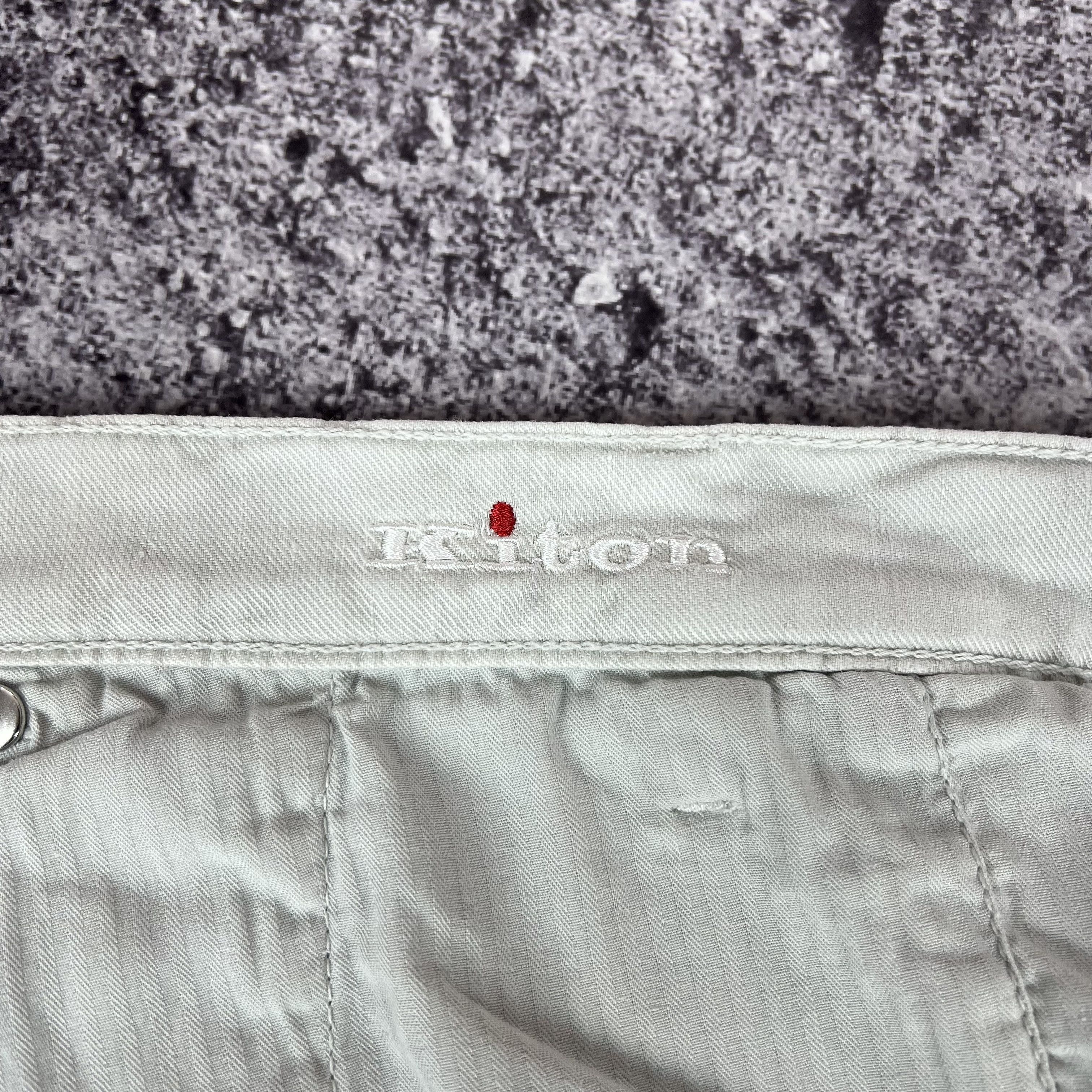 Kiton Kiton Napoli Pants Made in Italy Size 38 Size US 38 / EU 54 - 15 Thumbnail