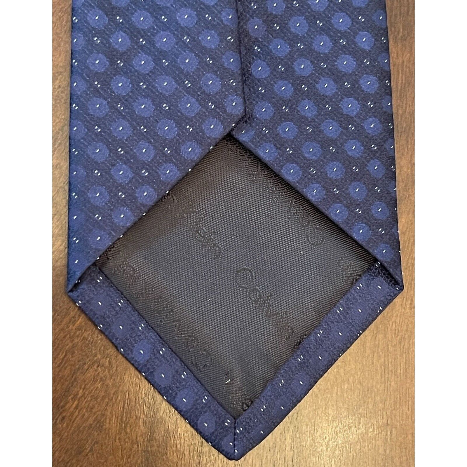 Calvin Klein Calvin Klein Blue 100% Silk Men’s Neck Tie Made In China Size ONE SIZE - 2 Thumbnail