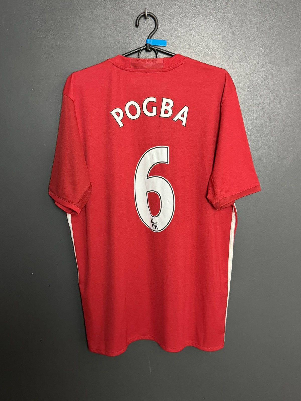 Adidas Manchester United 16/17 Home Pogba Football Jersey Size US L / EU 52-54 / 3 - 1 Thumbnail