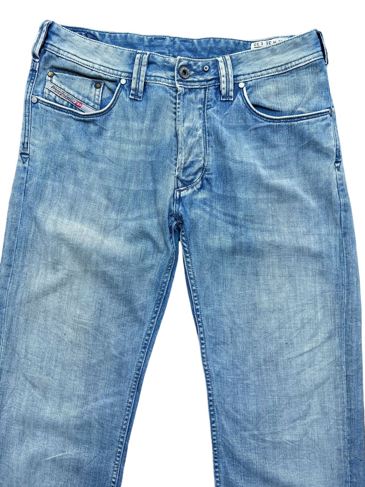 Diesel × Vintage Vintage Distressed Diesel Industry Wide Jeans 32x30 Size US 32 / EU 48 - 4 Thumbnail