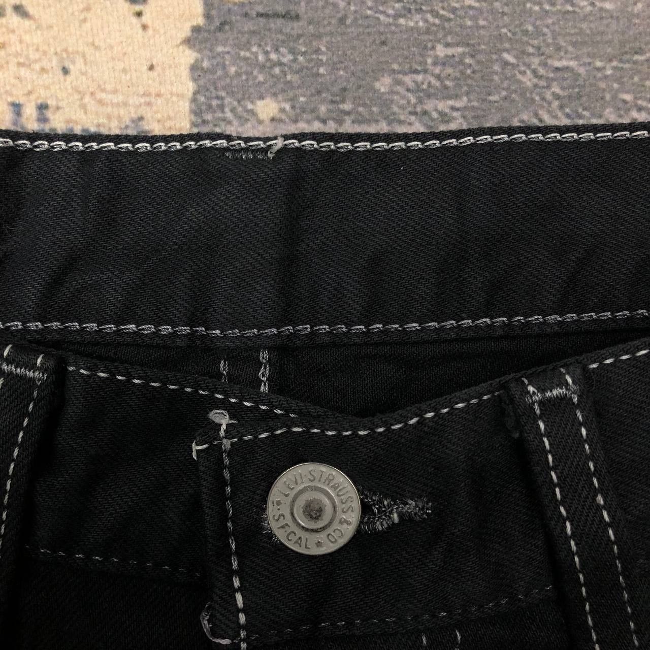 Levi's P218 LEVI'S x DESIGNER FLARED DENIM JEANS Size US 33 - 6 Thumbnail