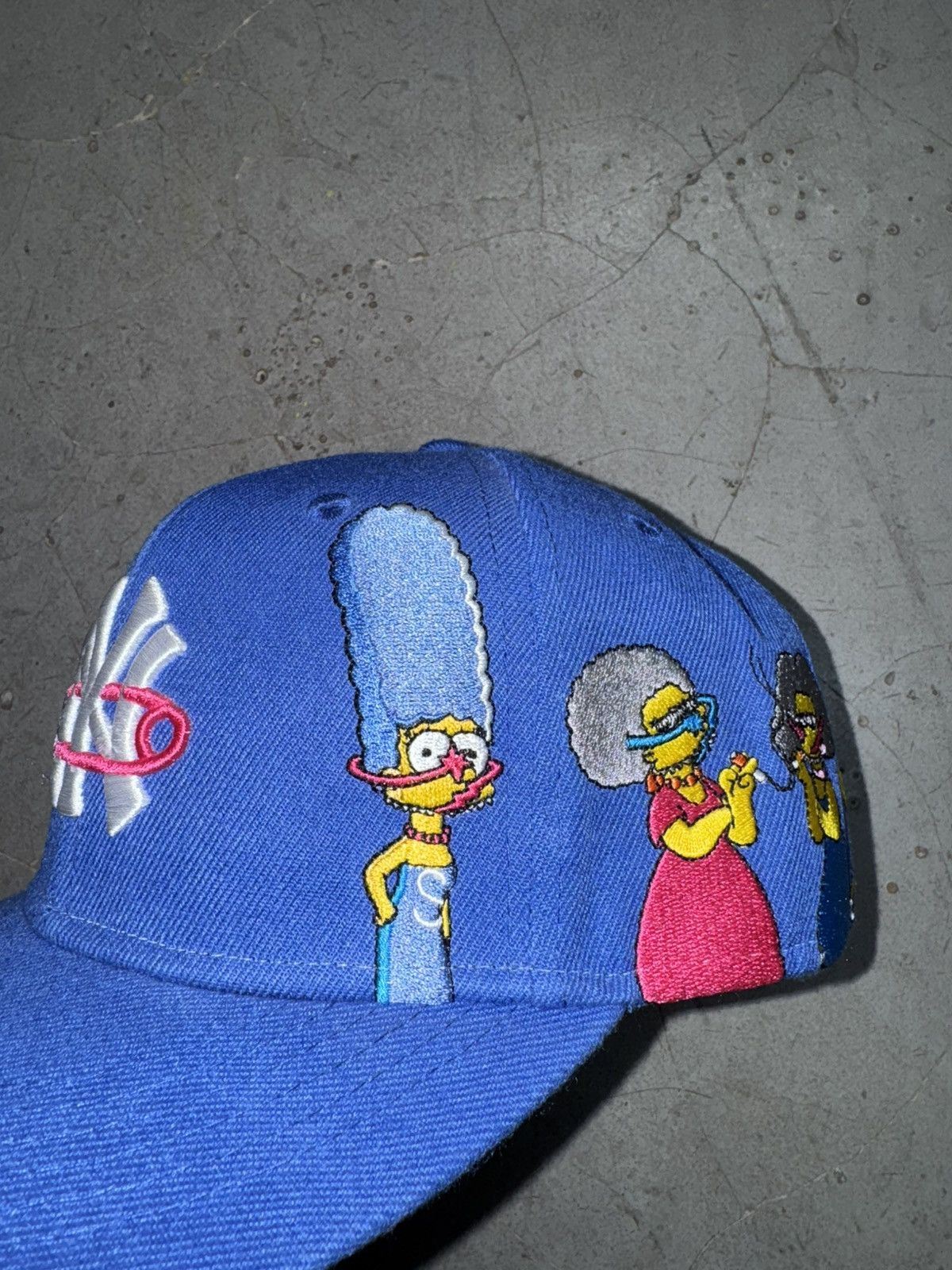Sukamii NY Yankees Sukamii x The Westons (Simpsons) Fitted Hat Size ONE SIZE - 8 Thumbnail