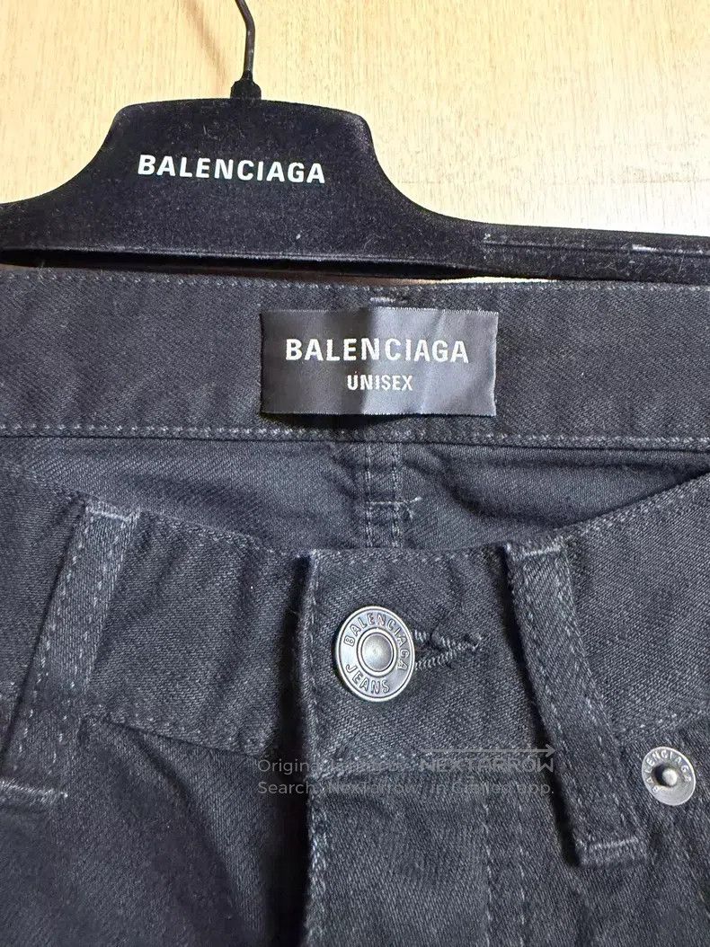 Balenciaga Balenciaga size XS Double Waist Stitched Distressed Denim Size US 27 - 3 Thumbnail