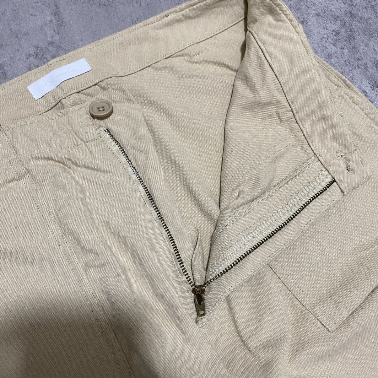 Engineered Garments SS24 (EMPTY) MANUAL CO DOUBLE CALF CANVAS PANTS Size US 33 - 9 Thumbnail