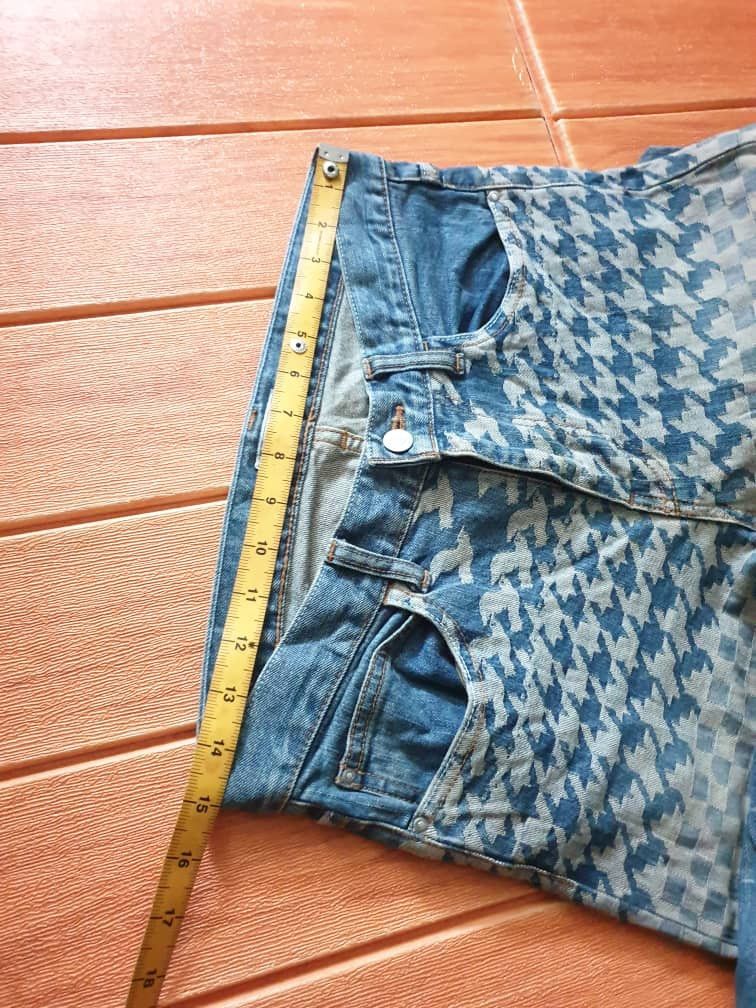PPFM 💥Fraguais made in Japan abstract skinny jeans Size US 30 / EU 46 - 13 Thumbnail