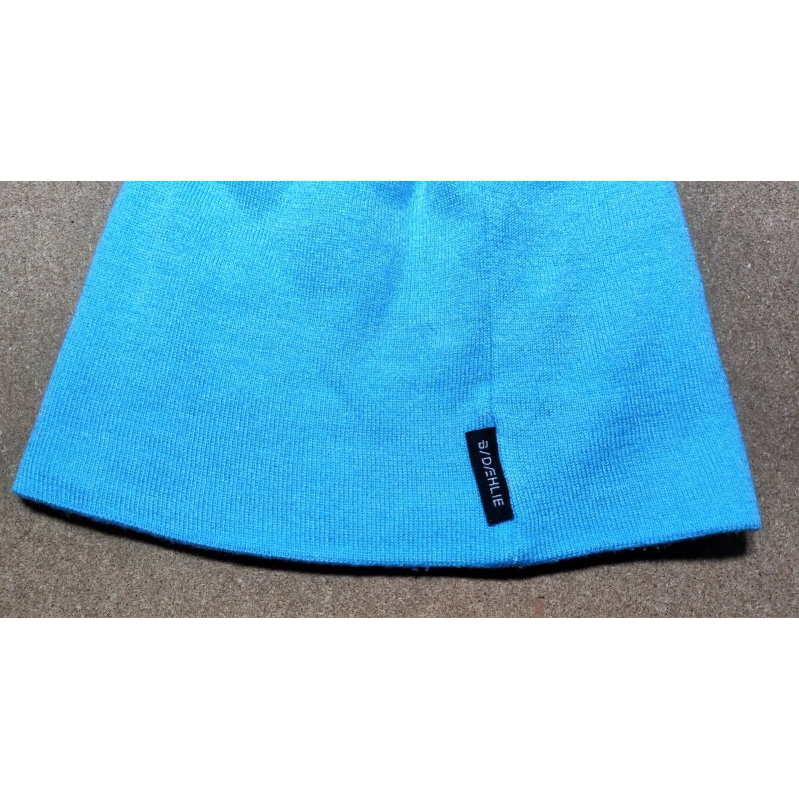 Vintage Bjorn Daehlie Beanie Hat Blue Ski Lined Unisex Adults Cap Cross Country Norway Biathlon Winter Beanie Size ONE SIZE - 4 Thumbnail