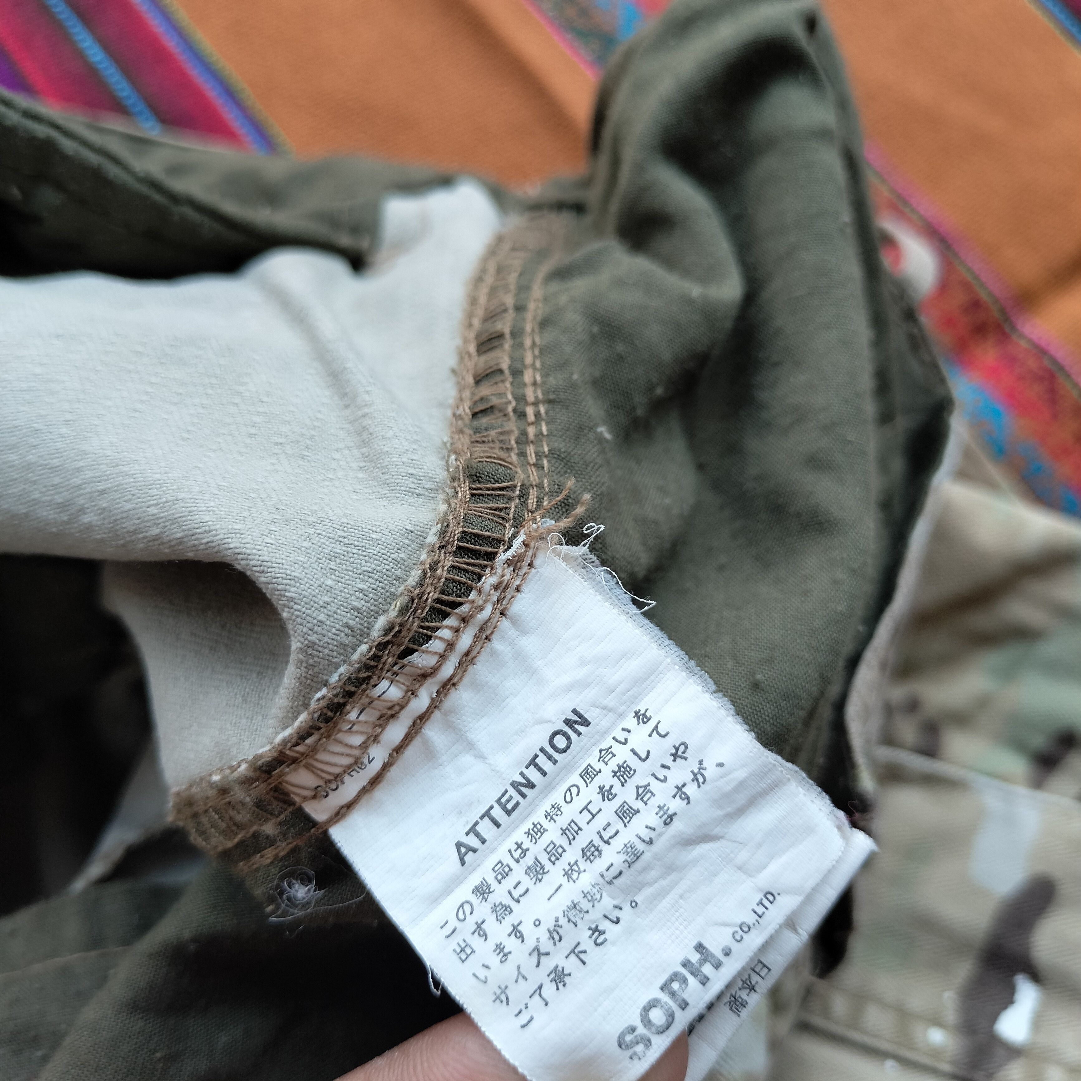 Buzz Rickson's splash paint stitching digital camou cargo pants Size US 34 / EU 50 - 13 Thumbnail