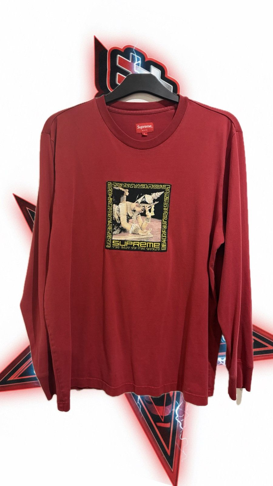 Supreme Supreme Best In The World Longsleeve Size US L / EU 52-54 / 3 - 1 Thumbnail