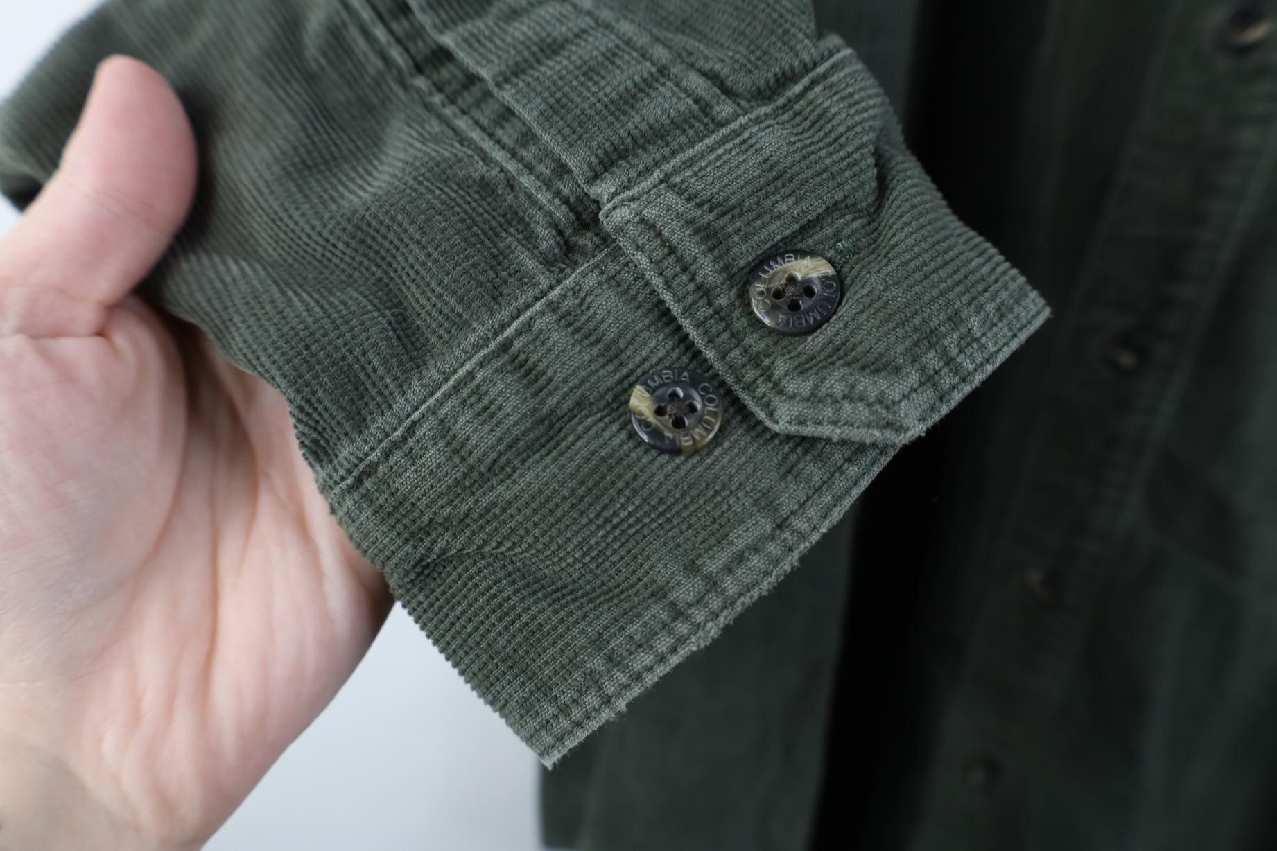 Columbia Vintage 90s Y2K Columbia Corduroy Collared Button Down Shirt Size US XL / EU 56 / 4 - 10 Thumbnail