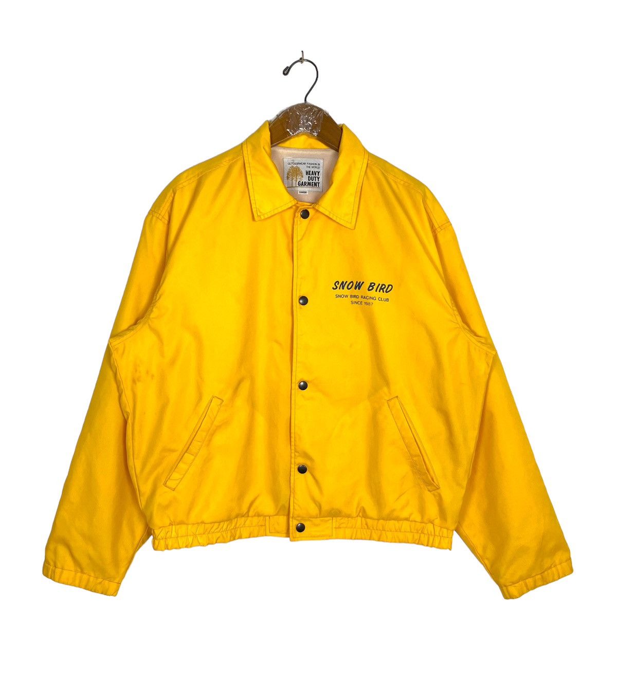 Japanese Brand Rare‼️ Vintage Snow Bird Racing Club Coach Jacket Made Japan Size US M / EU 48-50 / 2 - 3 Thumbnail