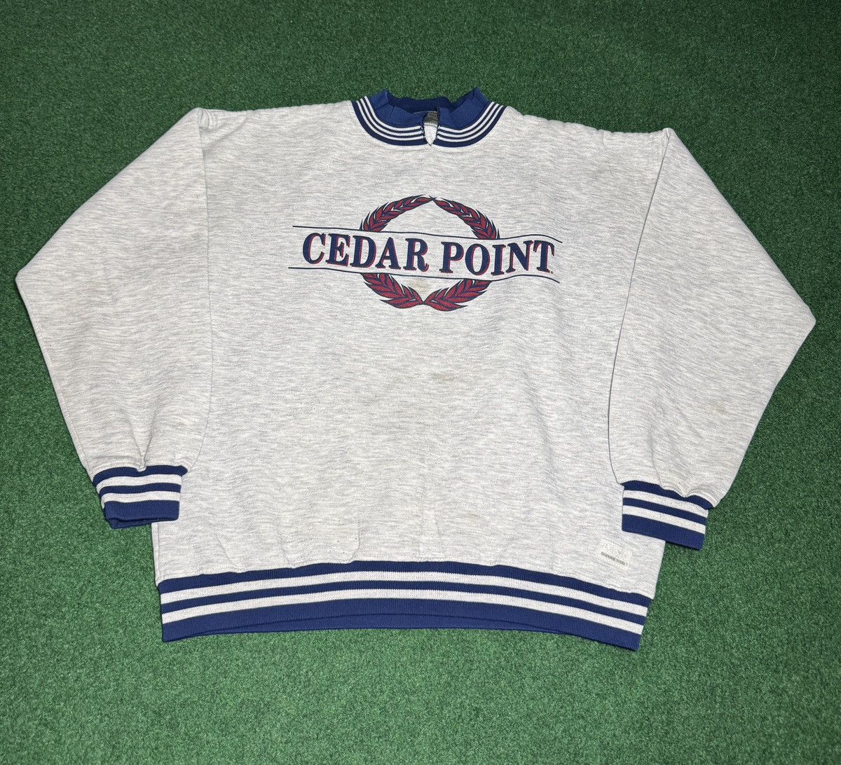 Vintage Cedar Point Sweatshirt Vintage 90s Retro M/L 23x26 Crewneck Size US L / EU 52-54 / 3 - 1 Thumbnail