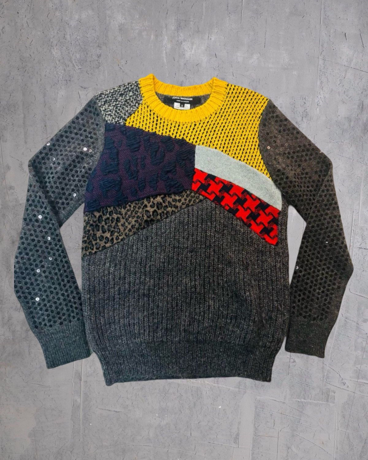 Japanese Brand × Junya Watanabe 2017 Junya Watanabe knit sweater Size US S / EU 44-46 / 1 - 2 Thumbnail