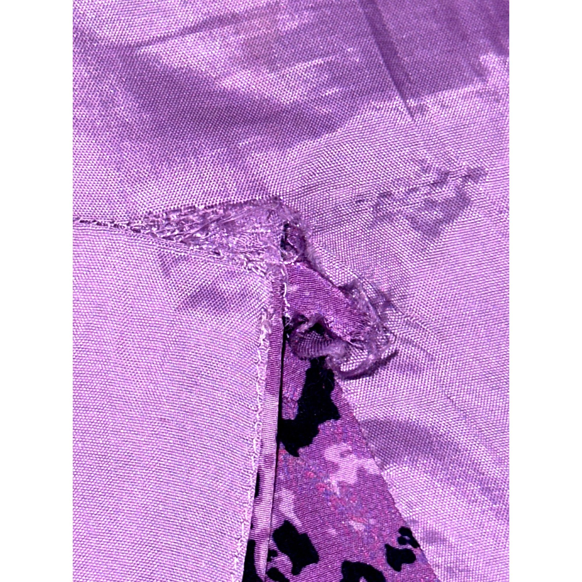 Other All Silk Vintage Dress by Spencer Jeremy 8 Purple Abstract P Size M / US 6-8 / IT 42-44 - 11 Thumbnail