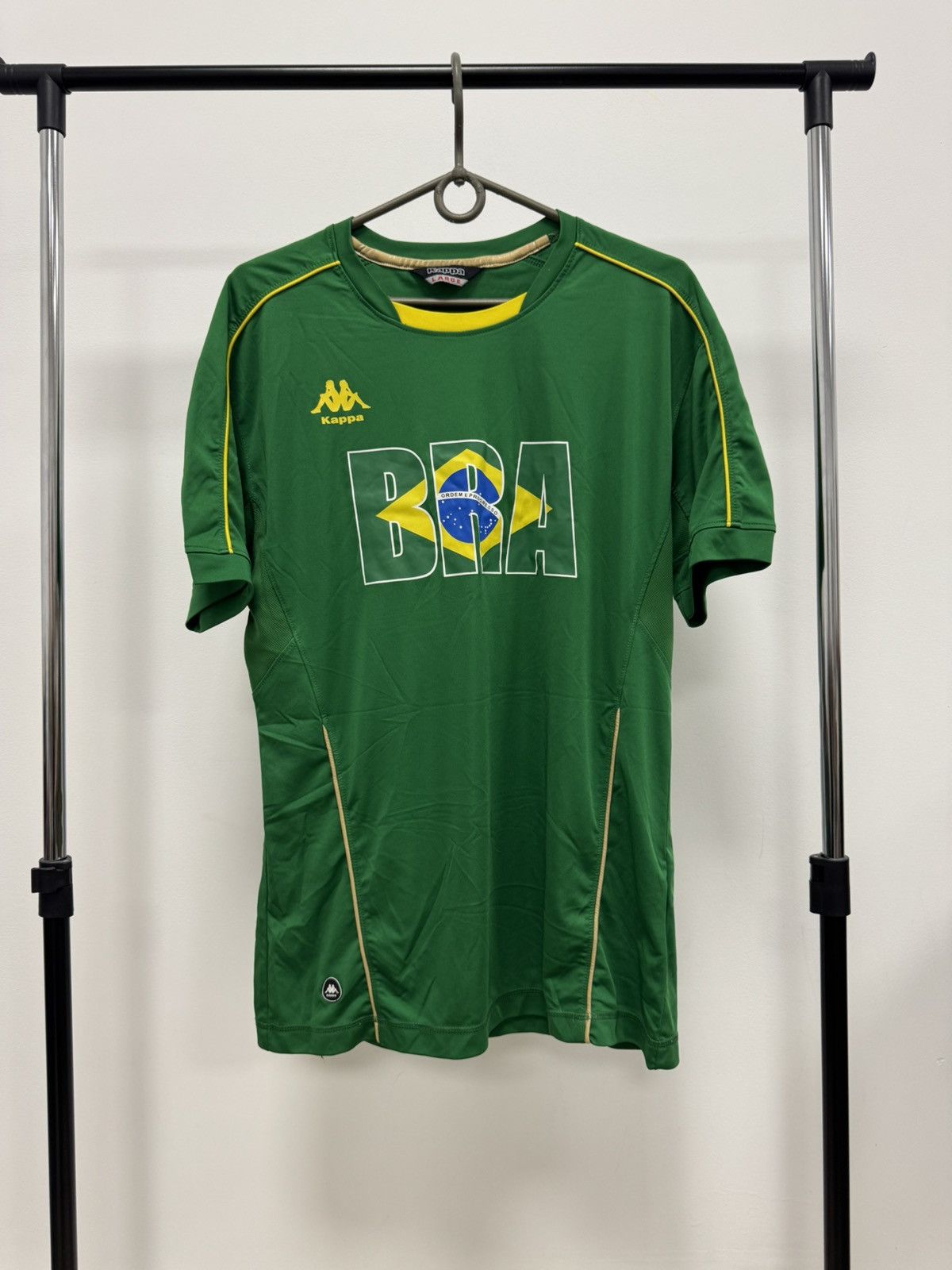 Kappa Vintage Kappa Brazil Jersey Football Shirt Blockore L Size Size US L / EU 52-54 / 3 - 1 Thumbnail