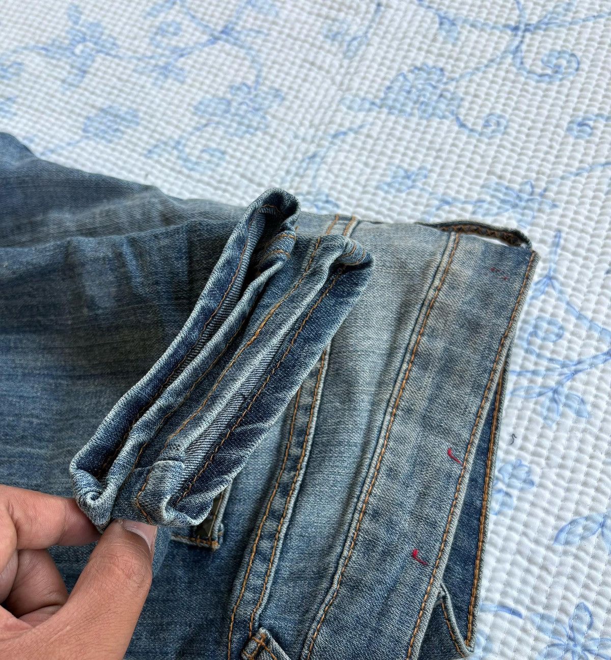 Forever 21 × Japanese Brand Forever 21 Distressed Denim Pant Size US 32 / EU 48 - 14 Thumbnail