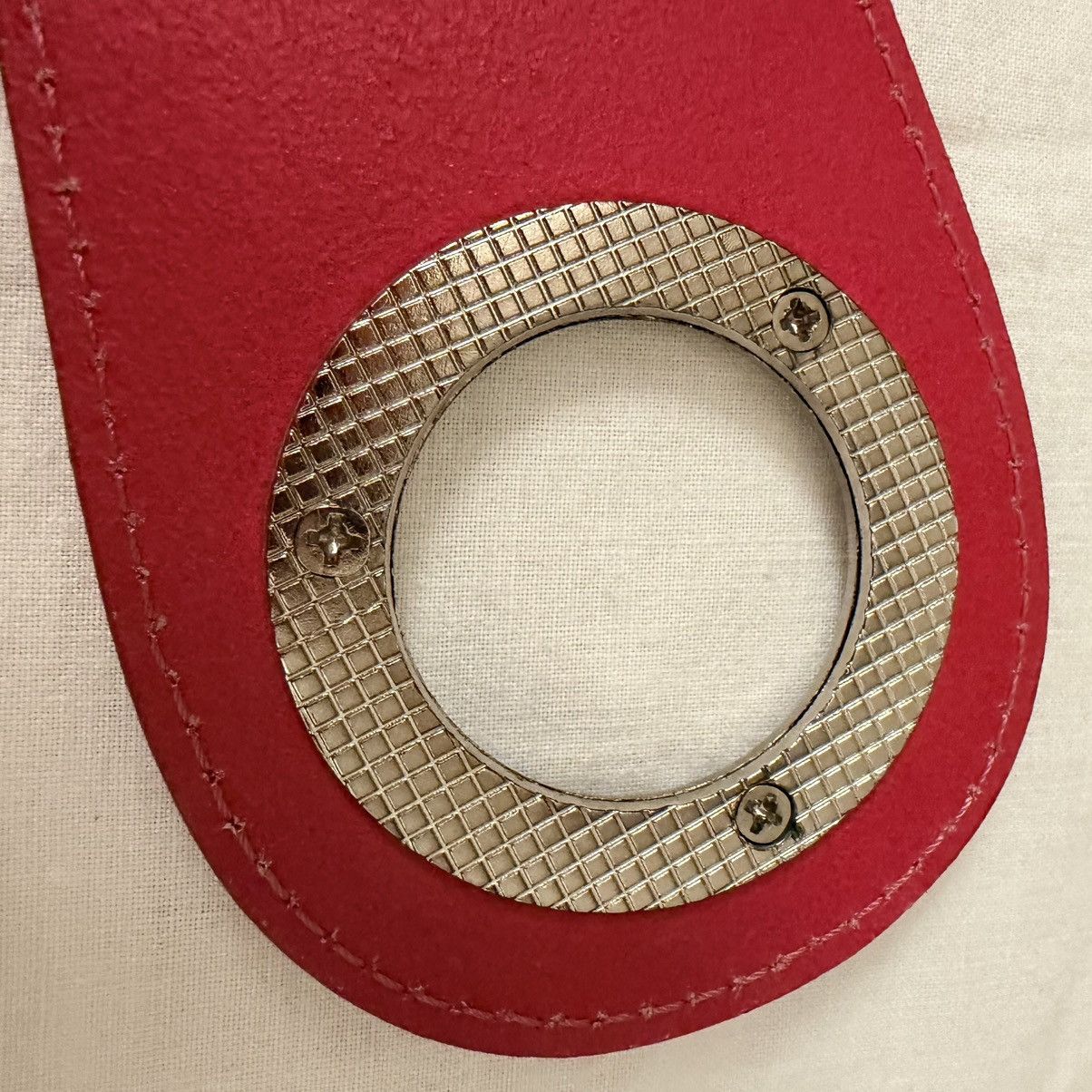 Other Y2K Red Patent Wide Belt Silver Grommet Statement Italy Size ONE SIZE - 15 Thumbnail