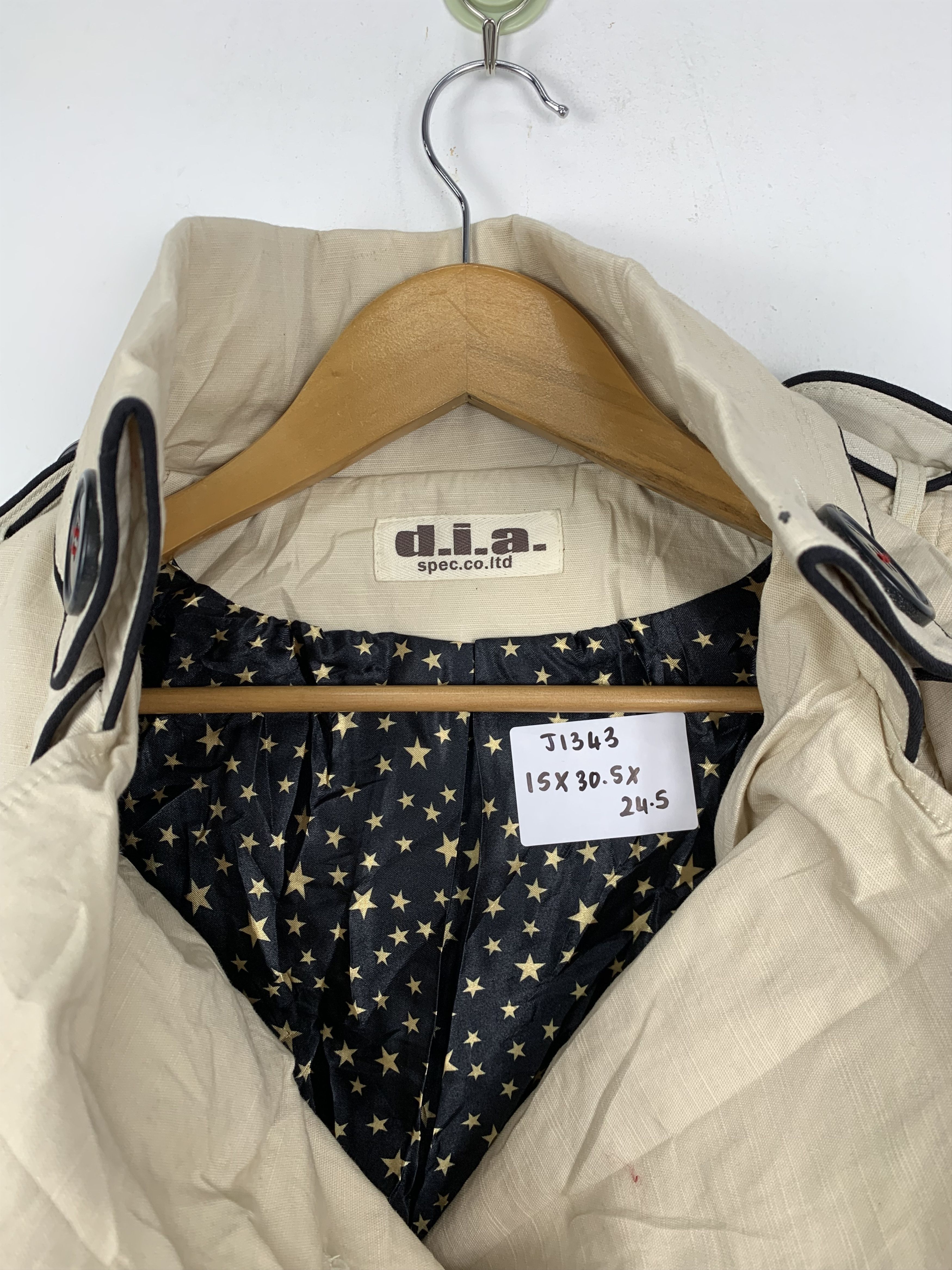 Other Japanese Designer DIA Jacket J1343 Size M / US 6-8 / IT 42-44 - 7 Thumbnail