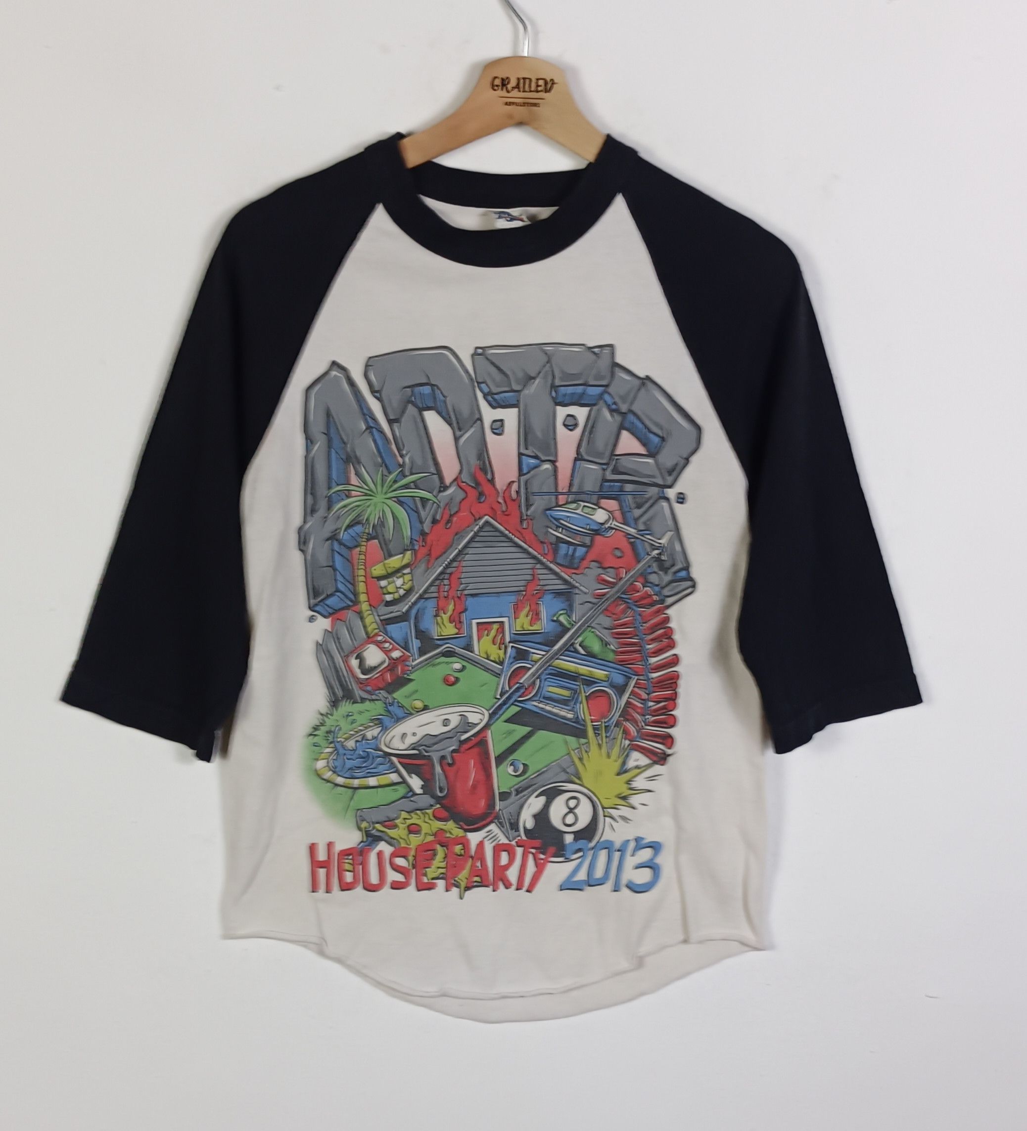 Band Tees VTG ADTR A Day To Remember House Party 2013 Myspace Size US S / EU 44-46 / 1 - 1 Thumbnail