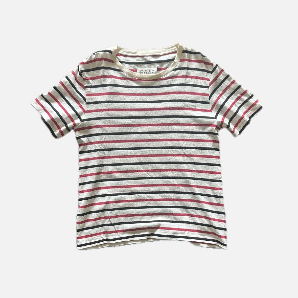 Maison Margiela maison margiela 10 striped t-shirt Size US S / EU 44-46 / 1 - 1 Thumbnail