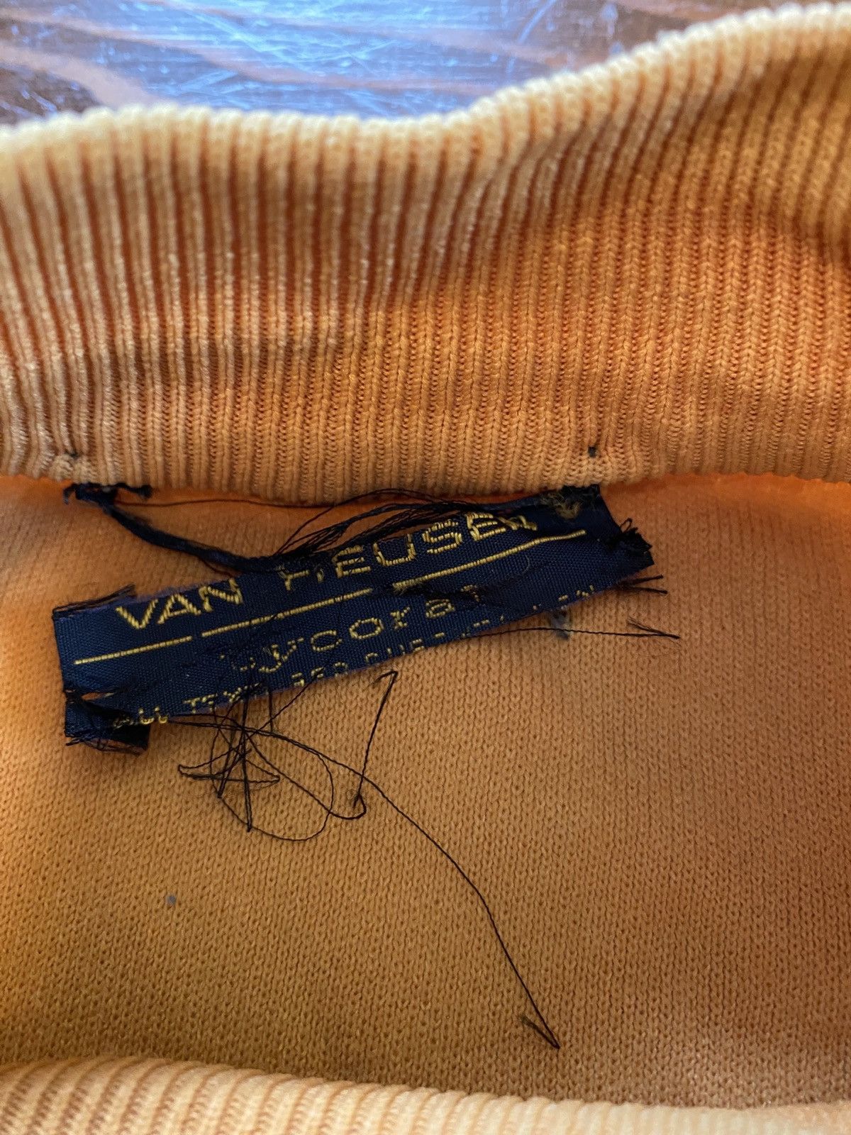 Retrofit × Van Heusen × Vintage Vintage 60’s Van Heusen Mod Mock Neck Poly Ringer Tee Shirt Size US M / EU 48-50 / 2 - 10 Thumbnail