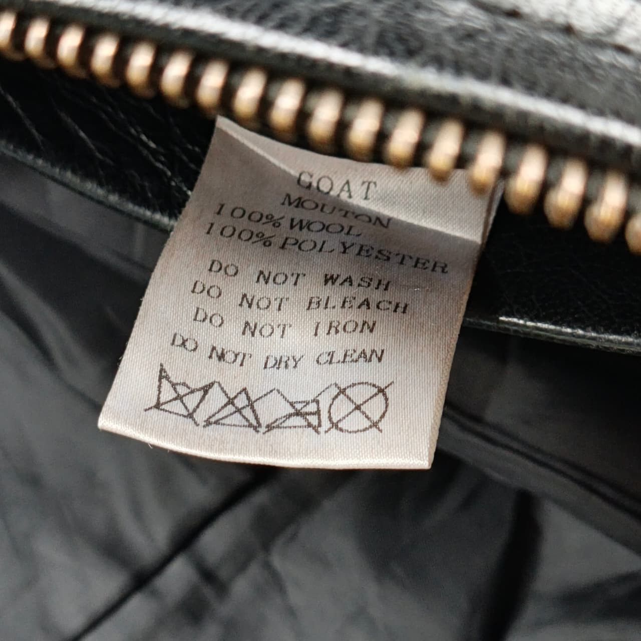Japanese Brand Tabloid News G-1 Flight Leather Goat Skin Jacket Size US S / EU 44-46 / 1 - 11 Thumbnail