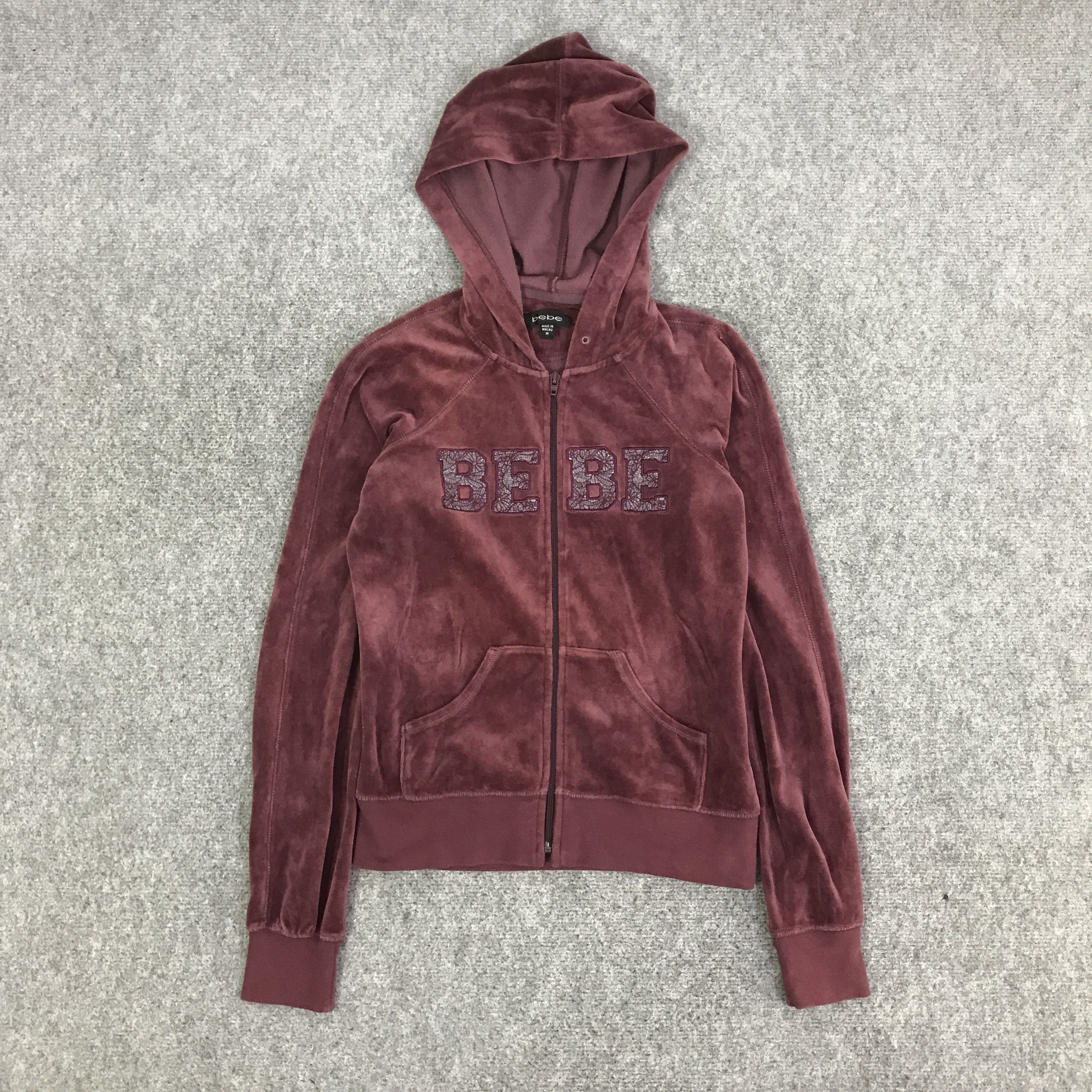 Japanese Brand VTG BEBE BIG LOGO SWEATHIRT JACKET K84B2 Size US S / EU 44-46 / 1 - 1 Thumbnail