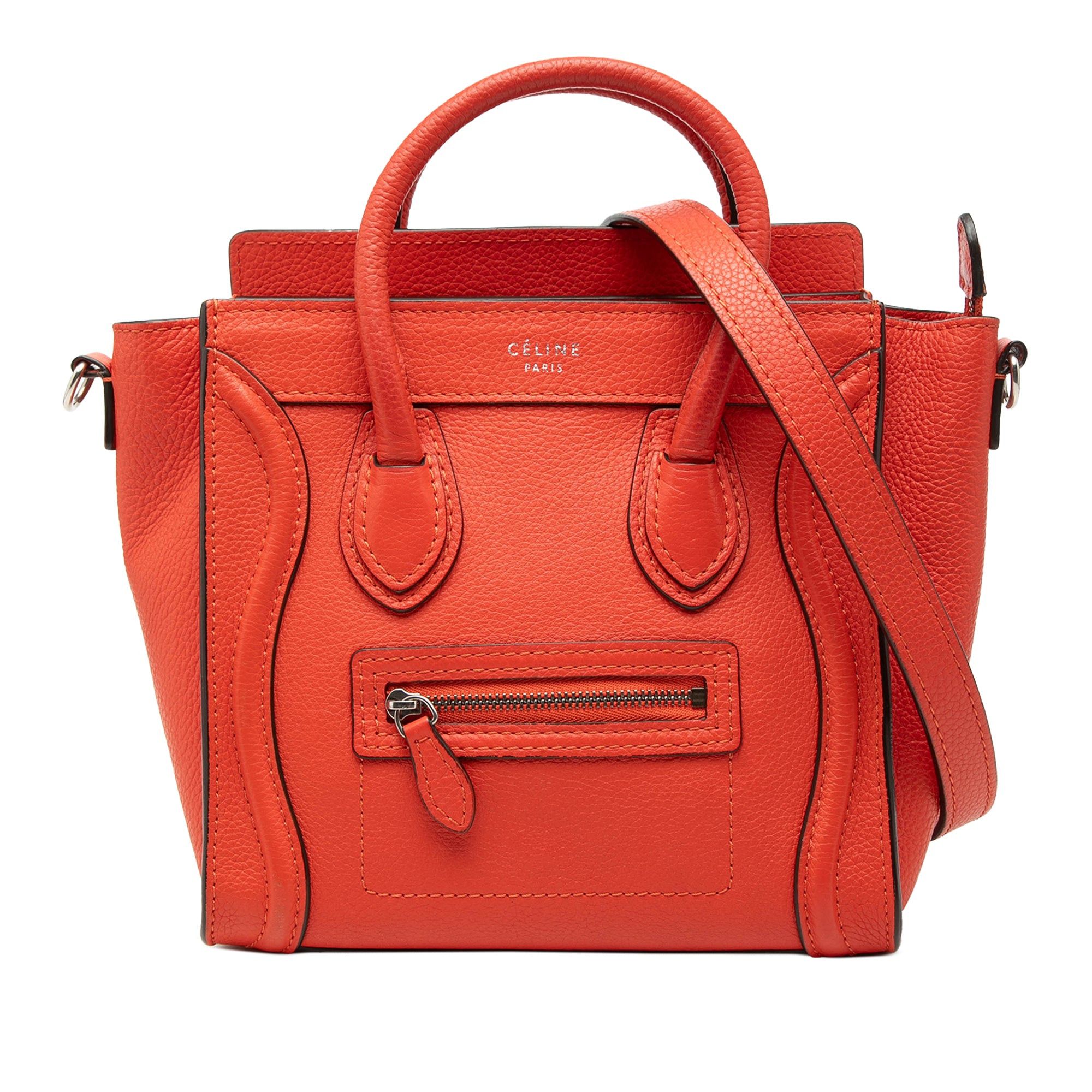 Celine Nano Leather Luggage Tote Size ONE SIZE - 1 Thumbnail