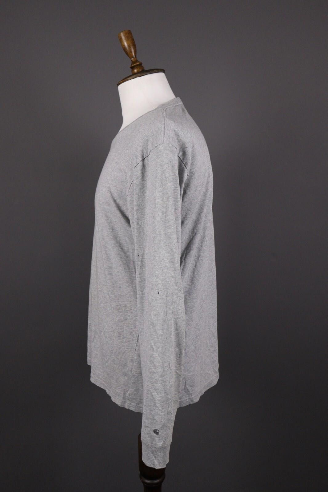Carhartt Men's Carhartt L/S Base T/S Gray Pullover Shirt Size L Size US L / EU 52-54 / 3 - 4 Thumbnail