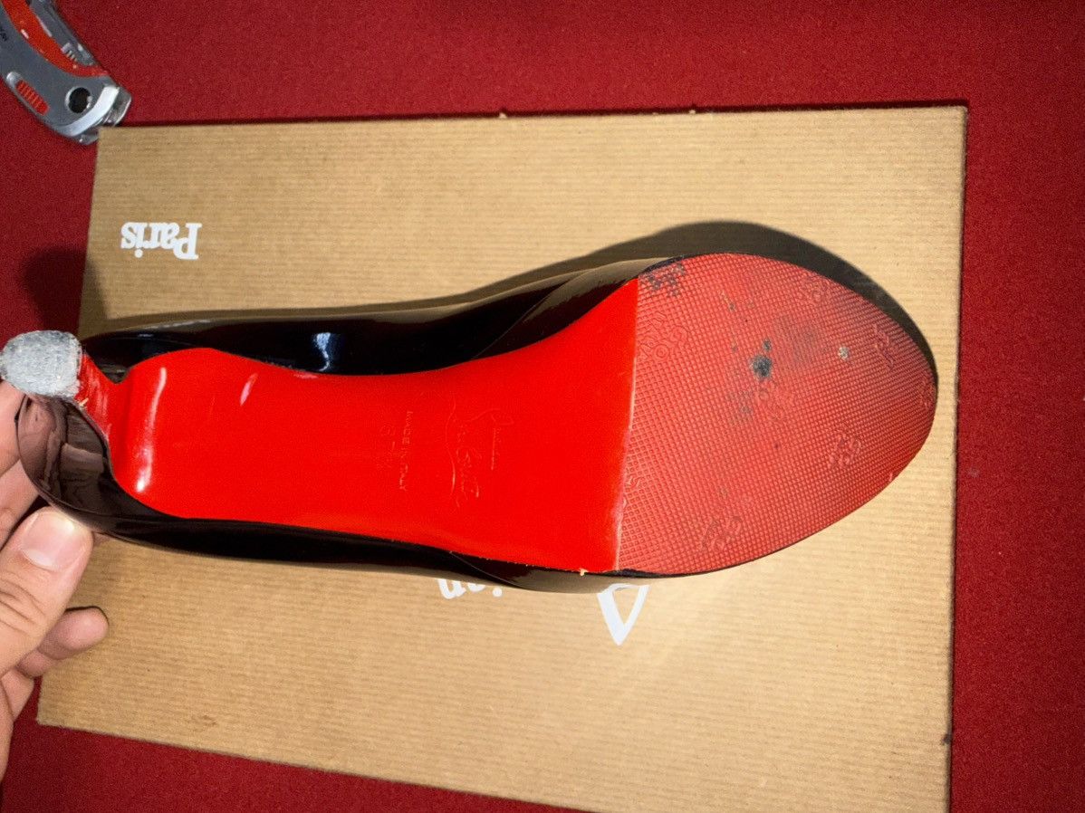 Christian Louboutin Christian Louboutin Bianca 120 Patent Calf Platform Pumps Size US 6.5 / IT 36.5 - 11 Thumbnail