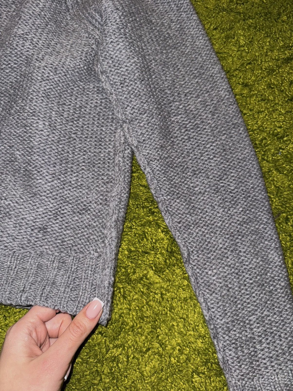 Joseph Joseph relaxed fit 100% wool assymetric sweater Size L / US 10 / IT 46 - 9 Thumbnail